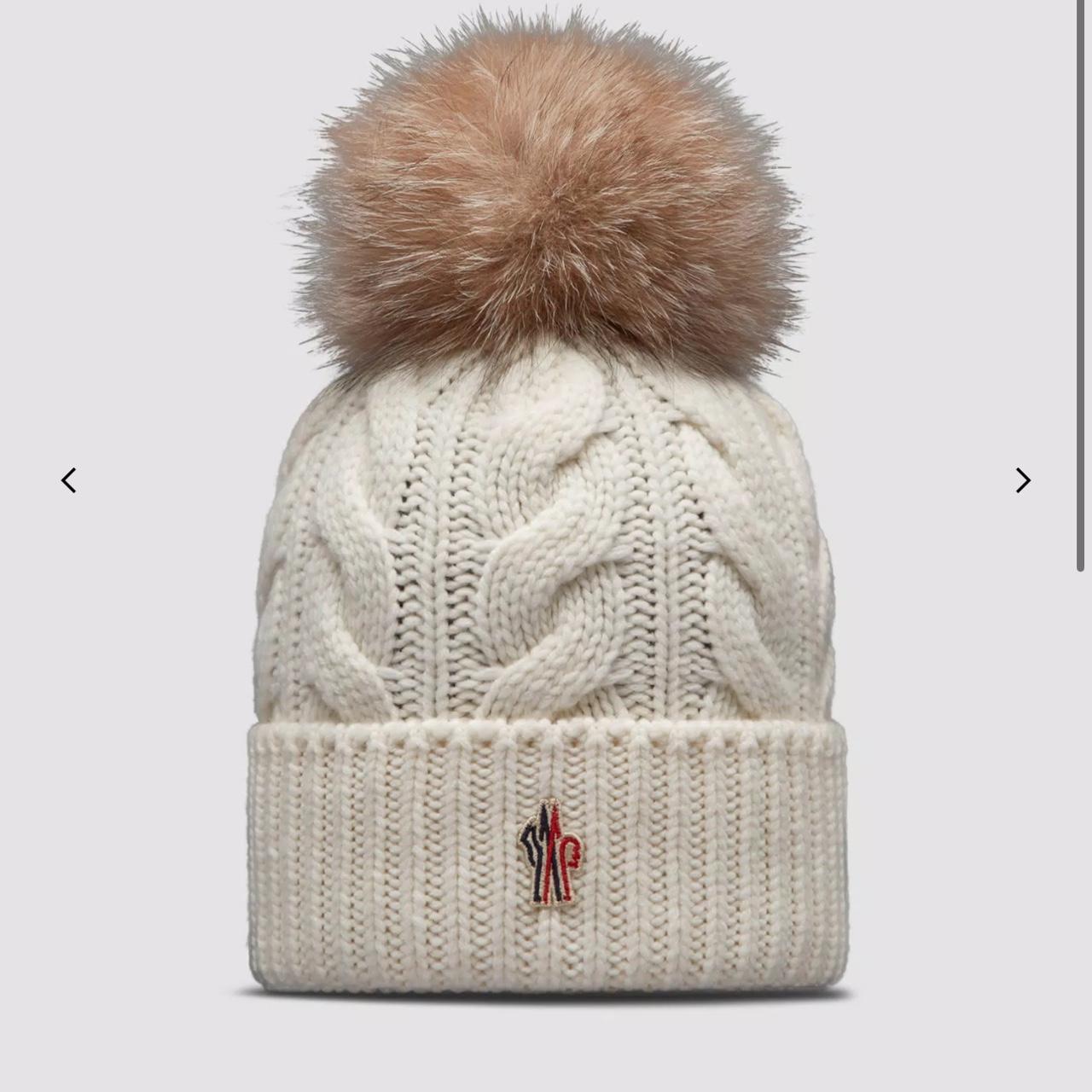 Clothing Moncler White Pom Pom Hat Moncler Enfant Kids White Pom