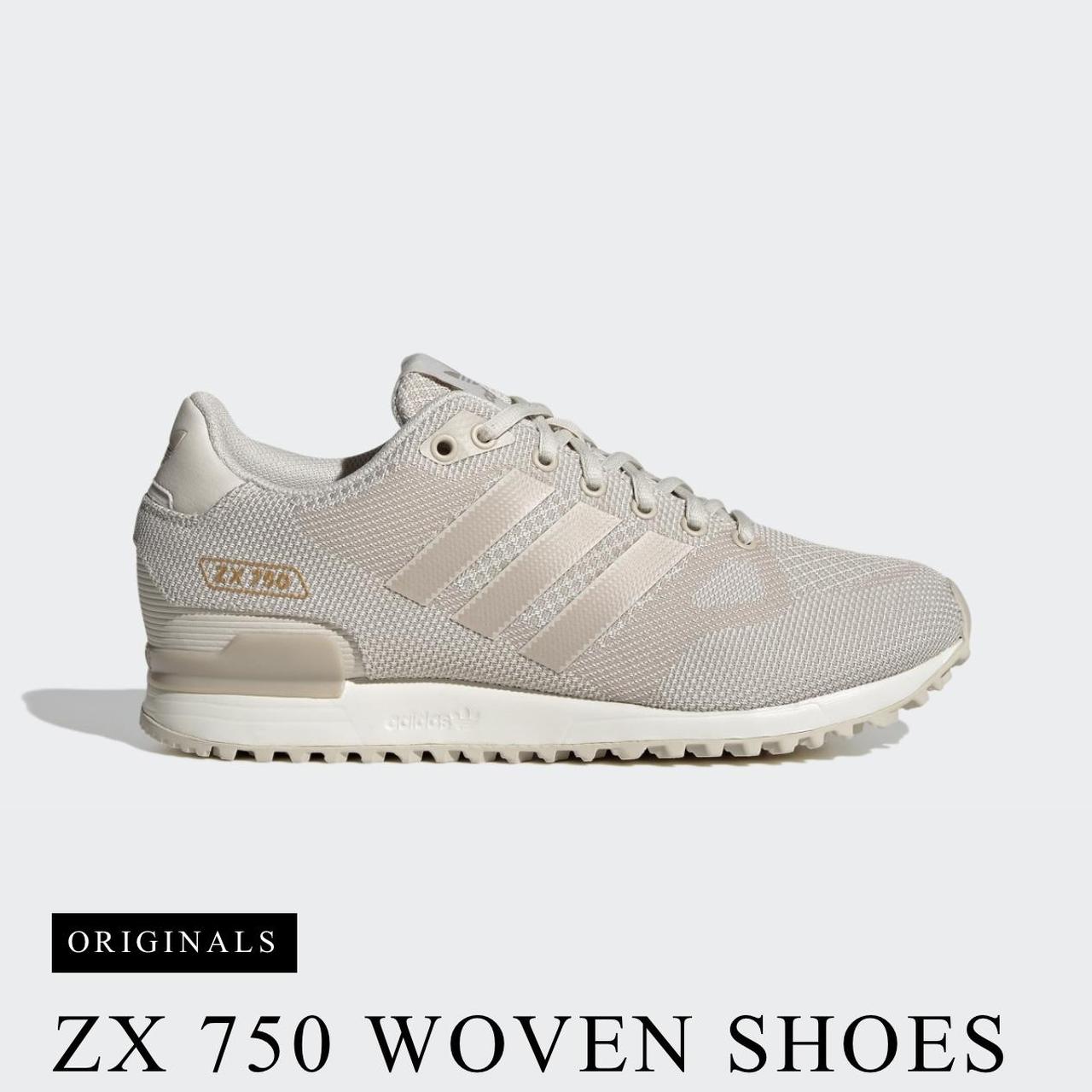 Adidas ZX750 Runners. Woven Colour Beige. Brand