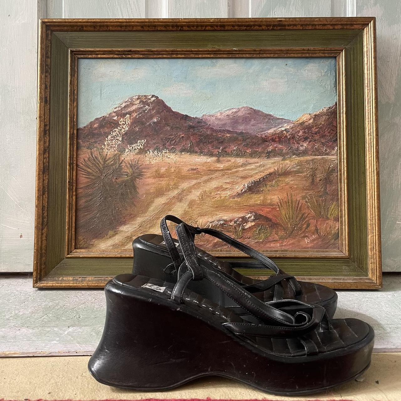 90s chunky platform shoes