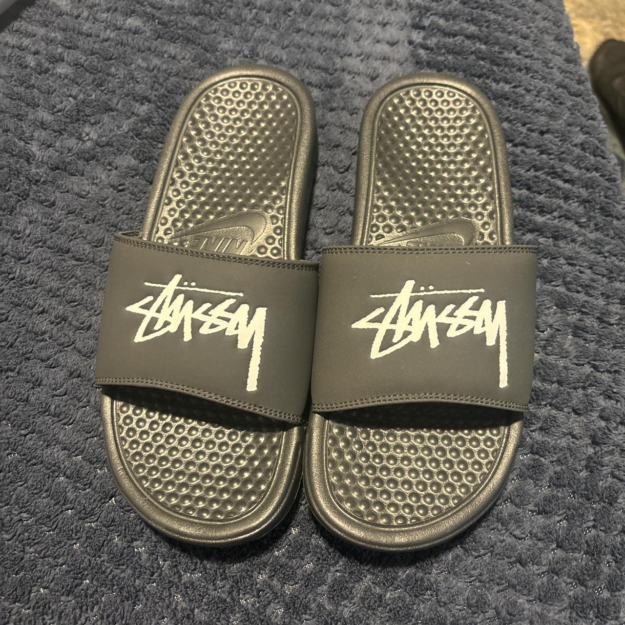 Stussy slides Us 6 Brand new - Depop