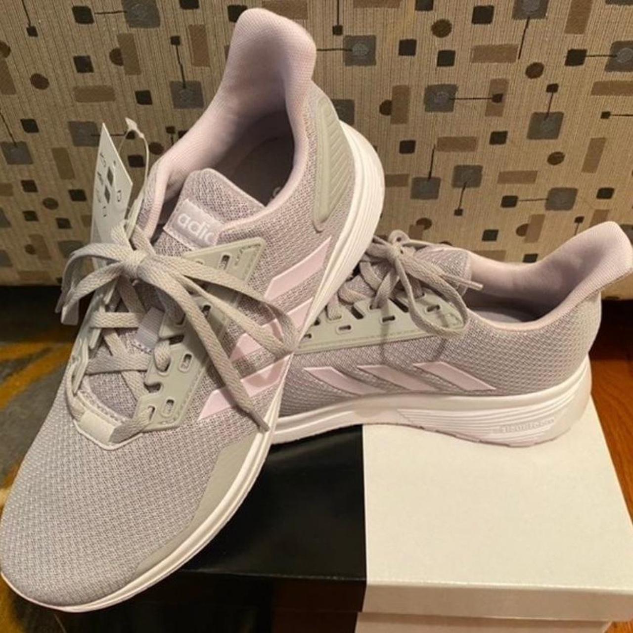 Adidas Duramo Grey/Lilac Shoes, Ladies size