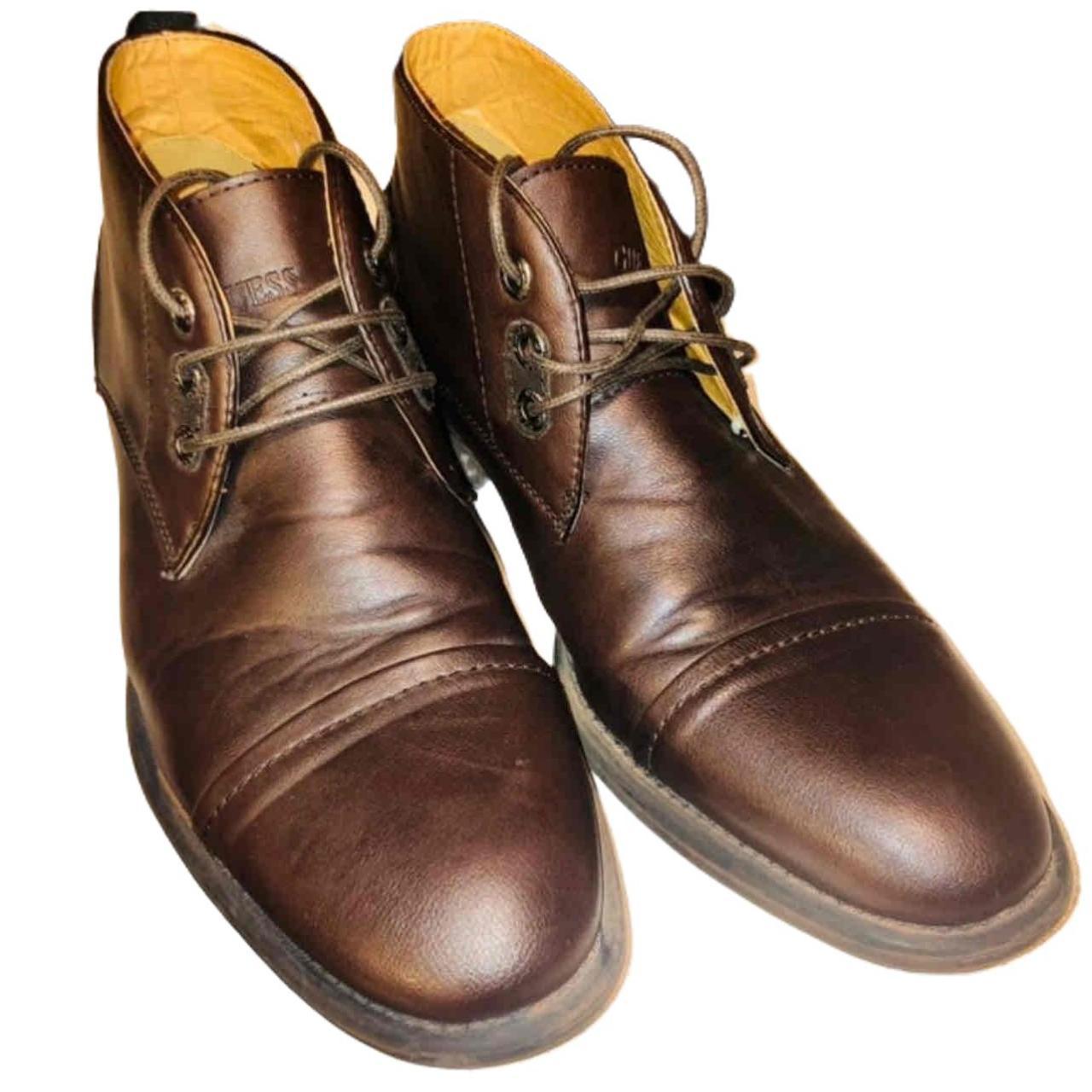 Guess mens chukka boots hotsell