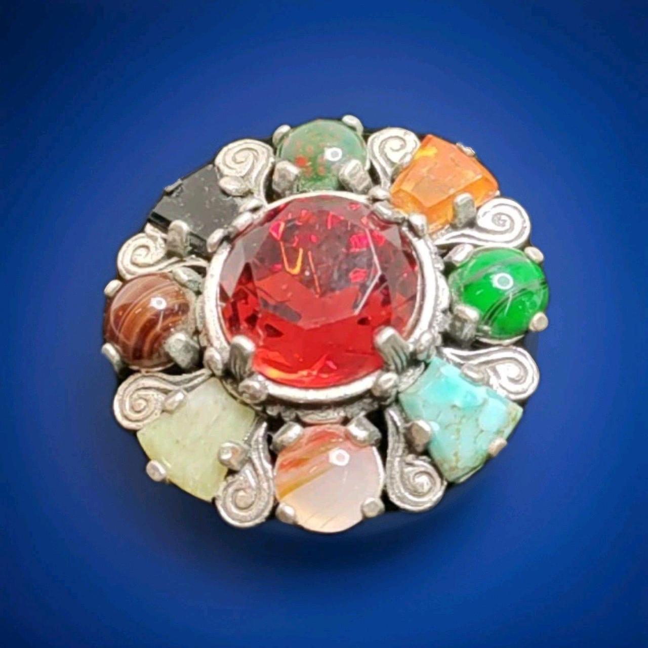 Source Unknown Women's Brooch - Multi – This vint… - image 3