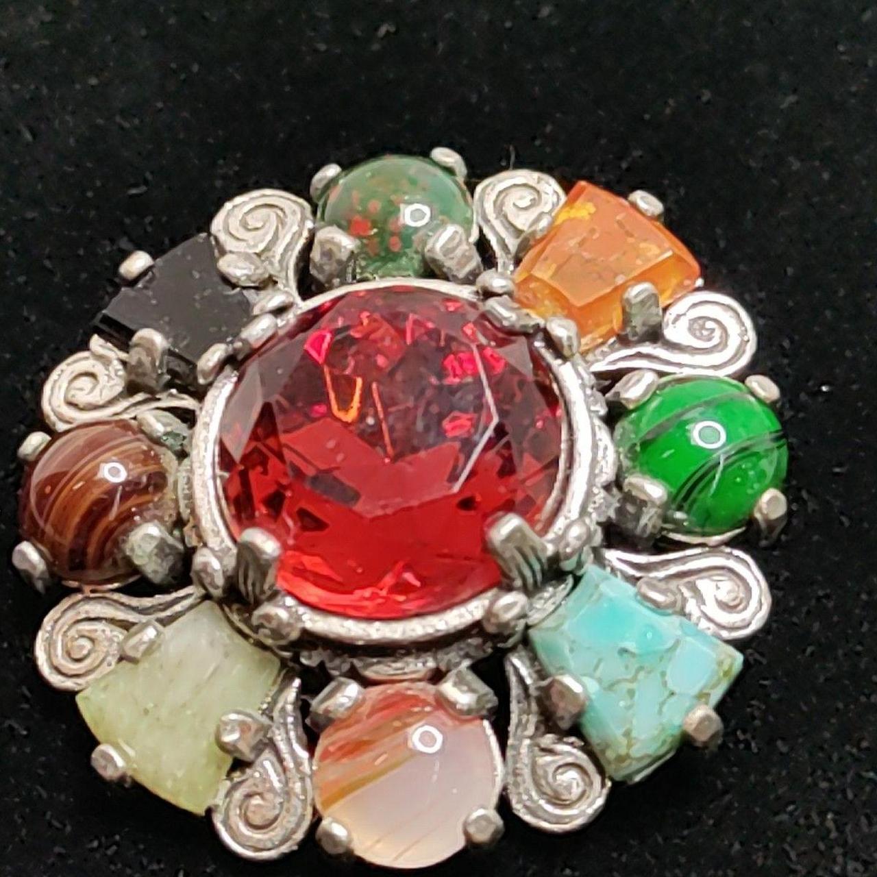 Source Unknown Women's Brooch - Multi – This vint… - image 1