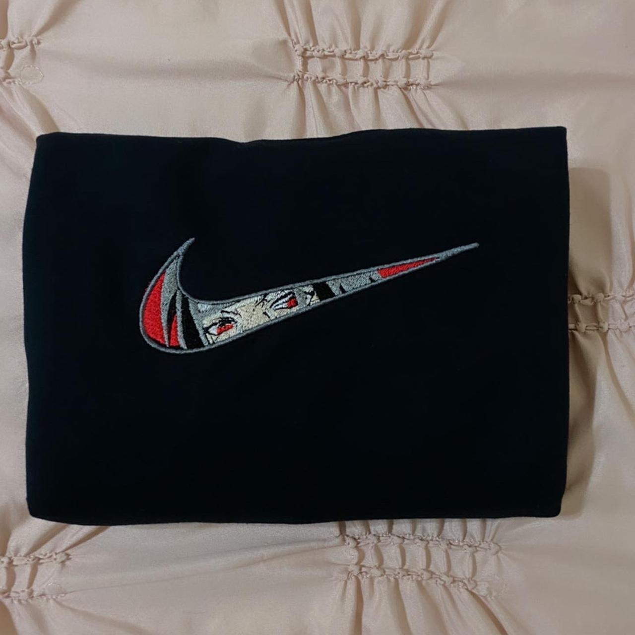 Anime Itachi Embroidered Sweatshirt Crewneck Depop