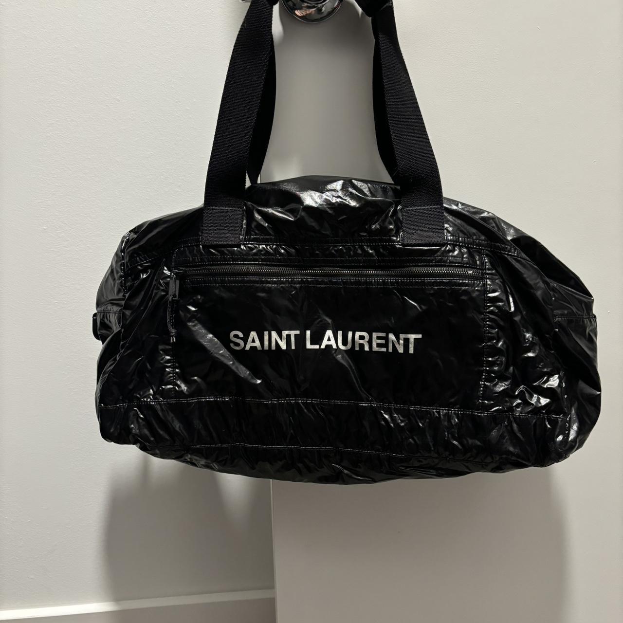 SAINT LAURENT Men s YSL Sport Nylon Logo Duffel