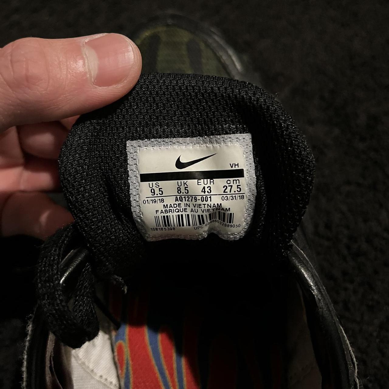 supreme nike zoom black