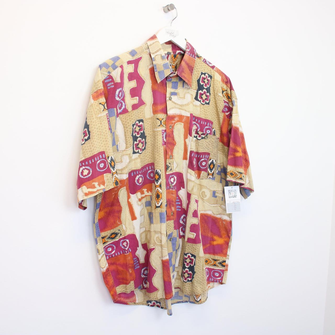 Vintage Tarlac Hawaiian shirt in multi colour. Best... - Depop