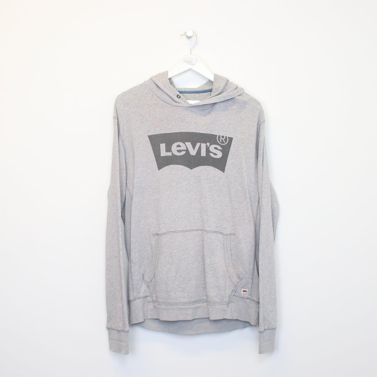 Levi's grey sweatshirt top mens