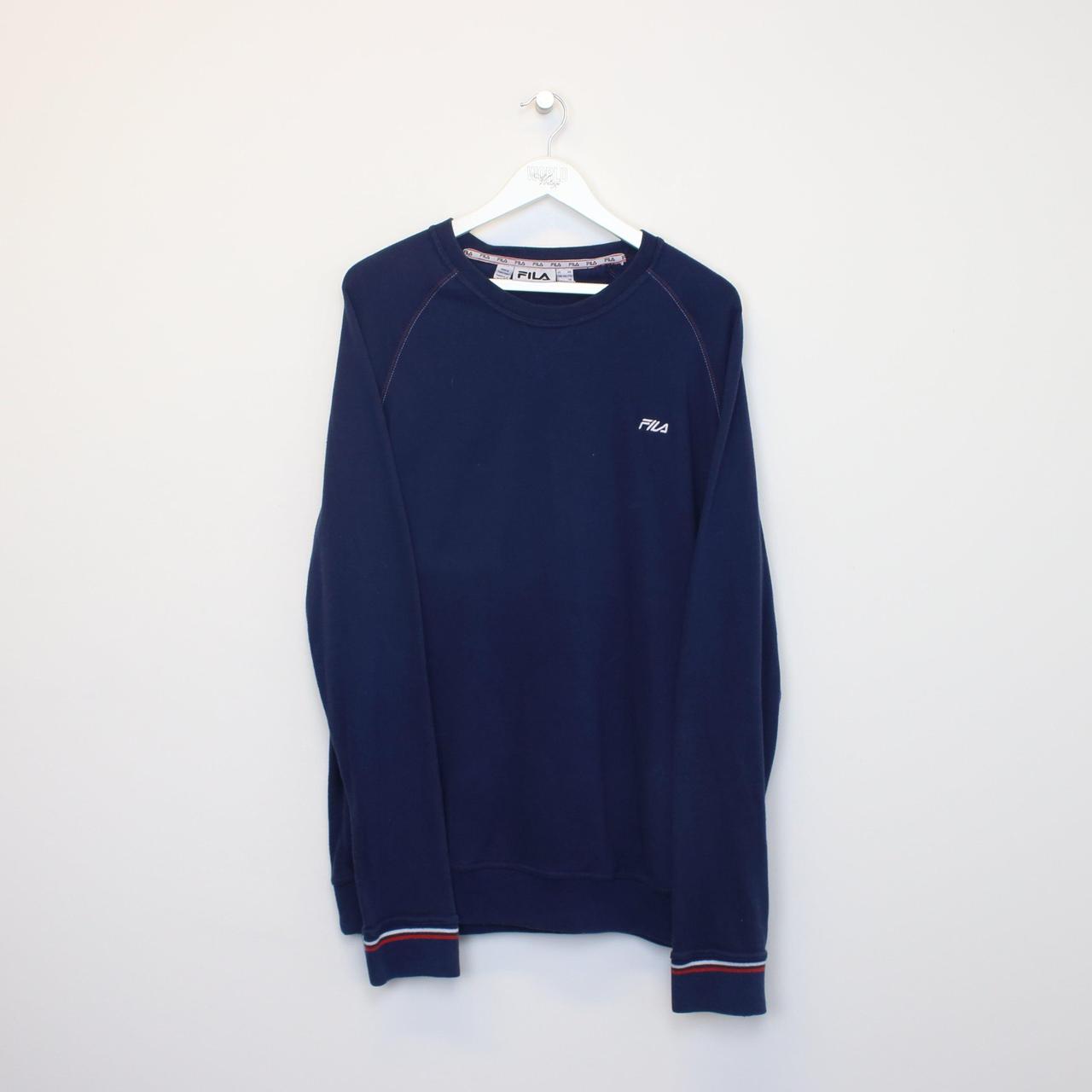 Fila navy outlet blue sweatshirt