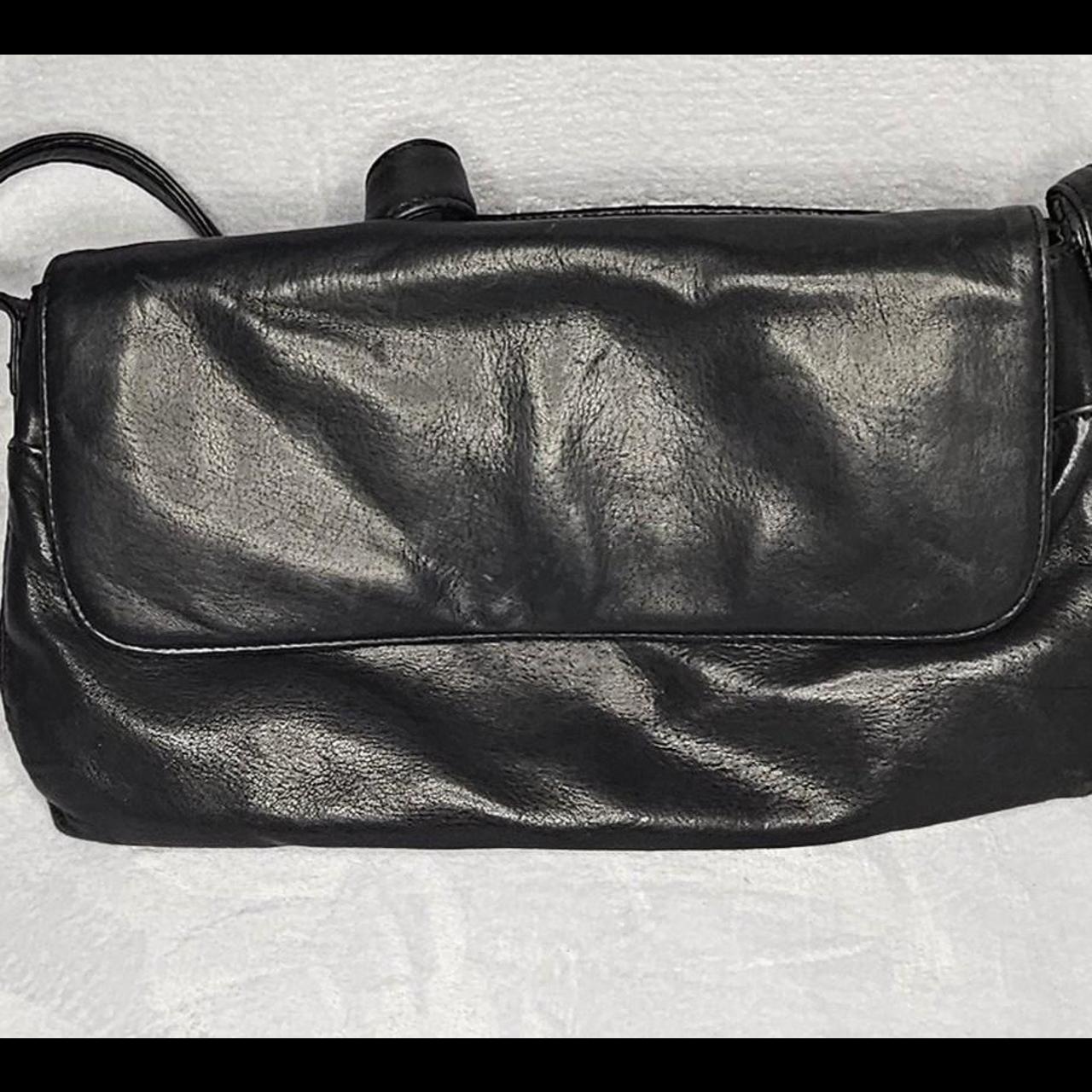 Rolf's Black Leather Crossbody Bag store