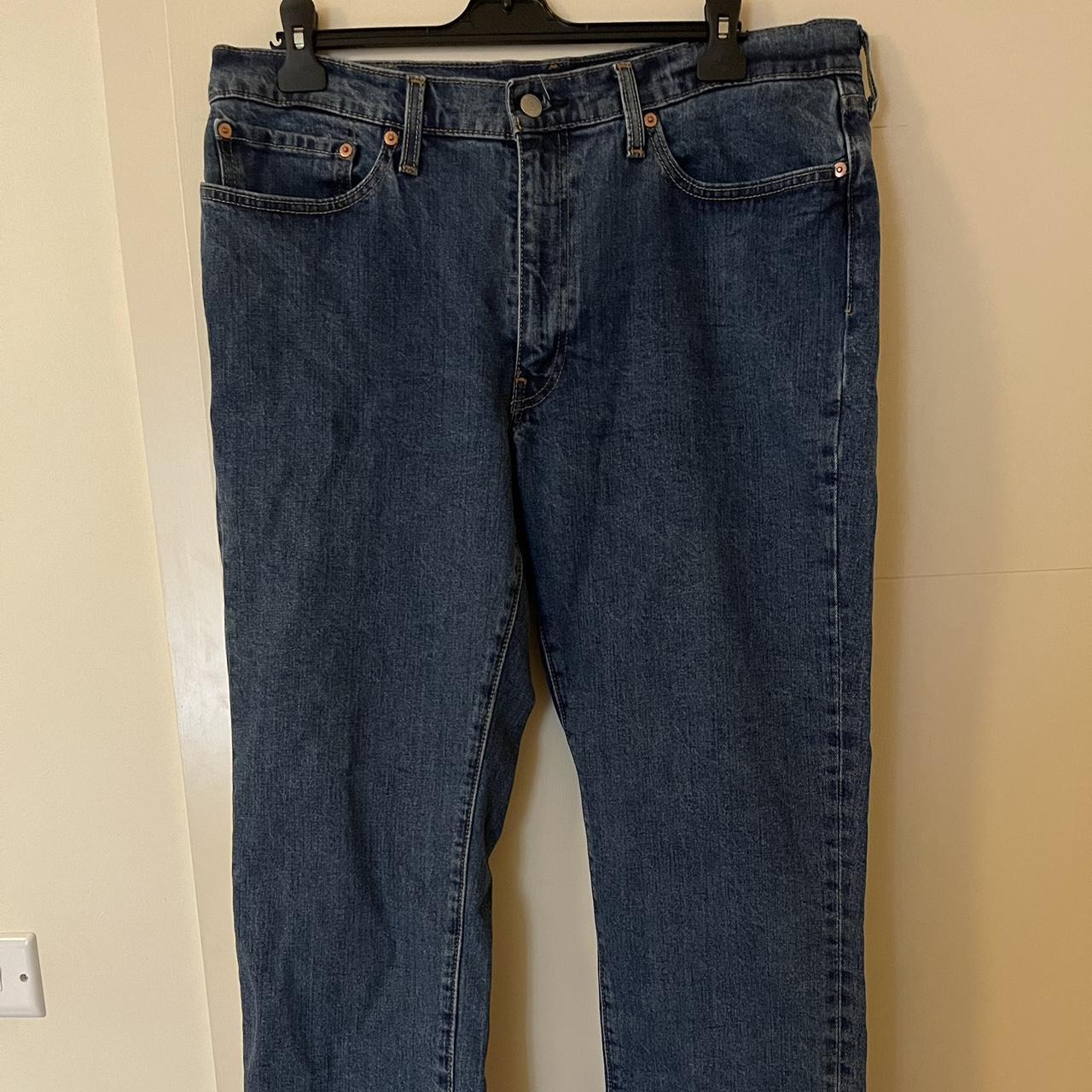 Levi’s 514 Straight Jeans in Blue. Excellent... - Depop