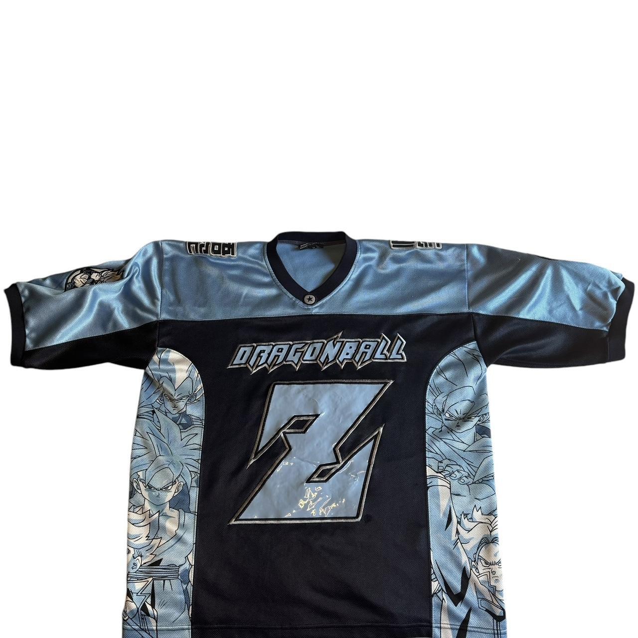 RARE 2002 Dragon Ball Z Bird Football Jersey | Depop