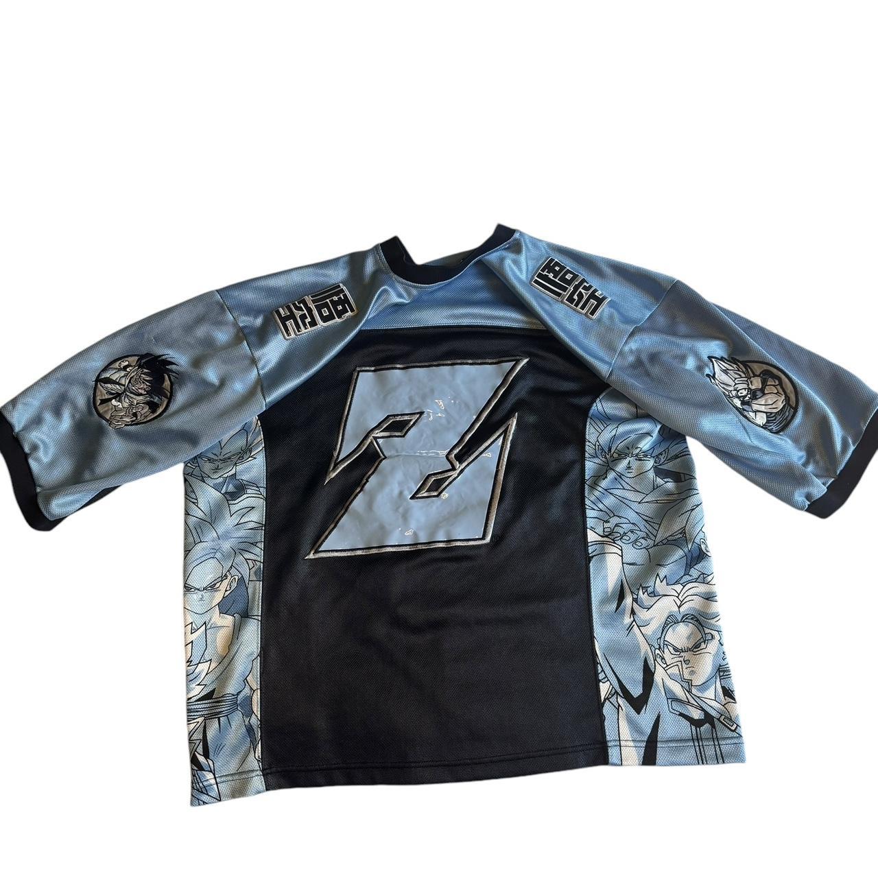 RARE 2002 Dragon Ball Z Bird Football Jersey | Depop