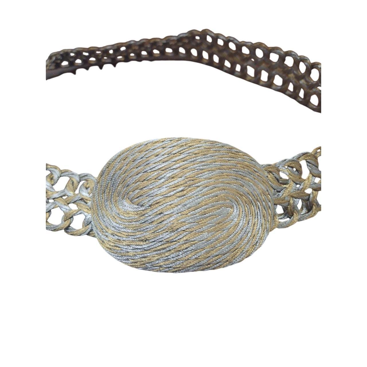 Source Unknown Women's Belt - Gold/Silver – Vinta… - image 2