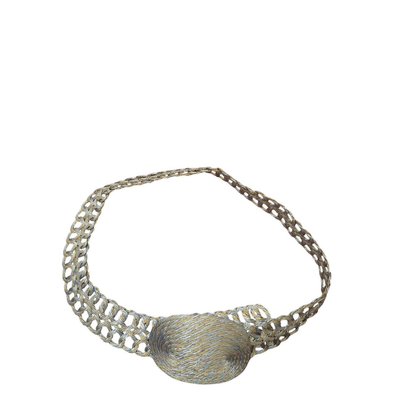 Source Unknown Women's Belt - Gold/Silver – Vinta… - image 1