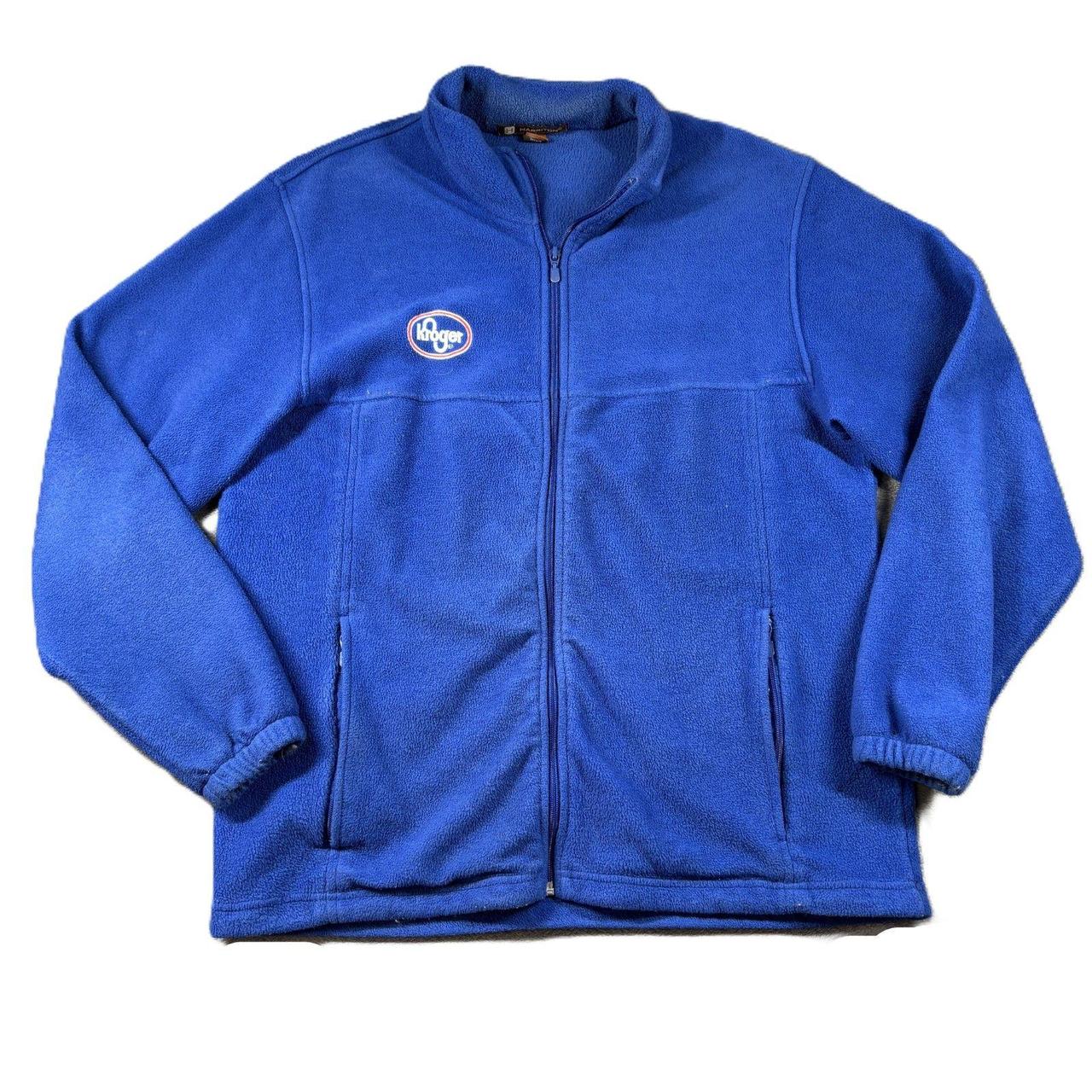 Men's Jacket - Blue - L – Bottom toggle drawstrin… - image 1