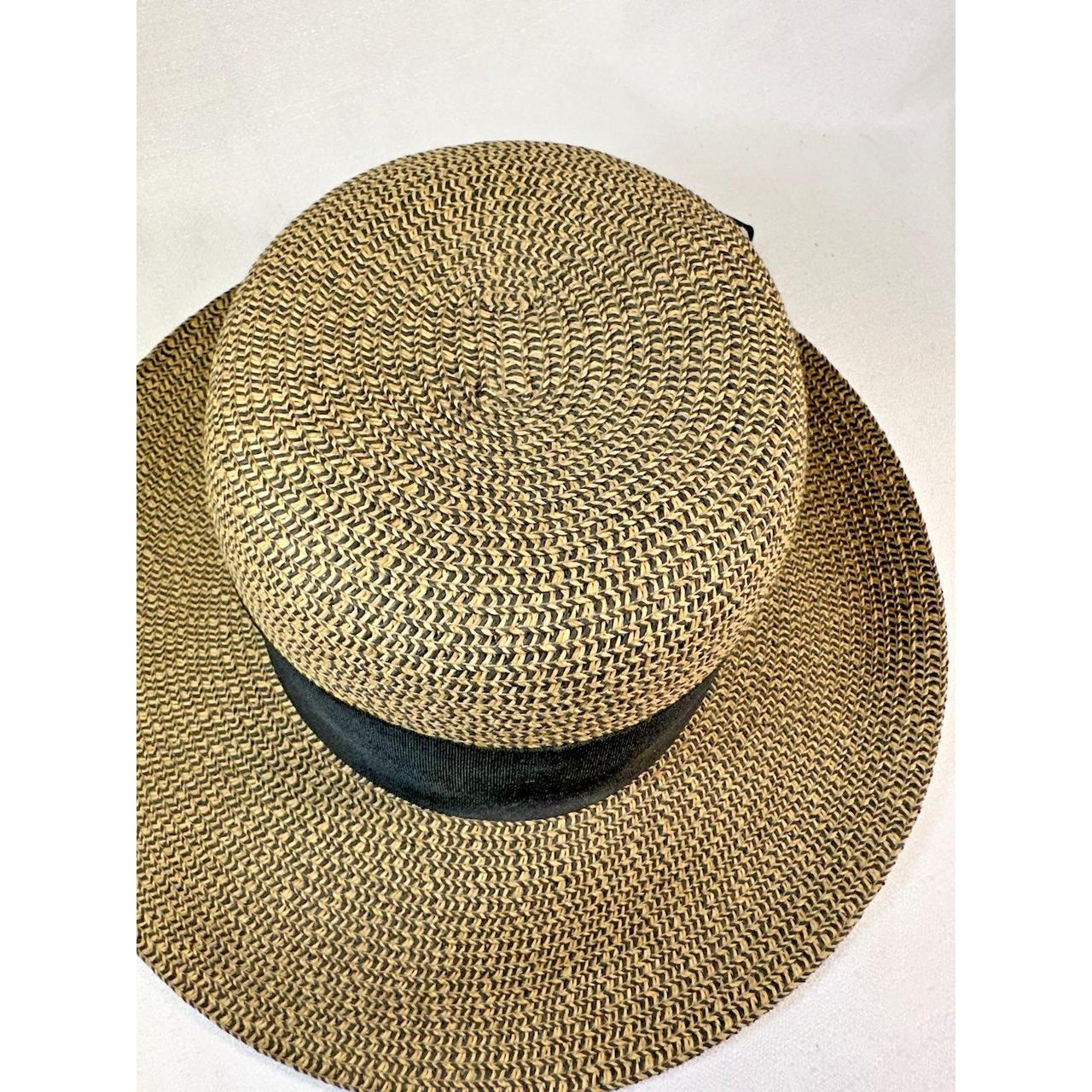 Scala Women's Hat - Tan – Scala Handcrafted Straw… - image 3