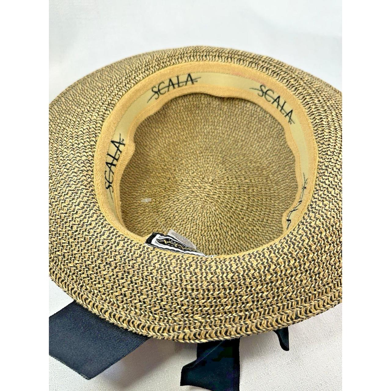 Scala Women's Hat - Tan – Scala Handcrafted Straw… - image 6