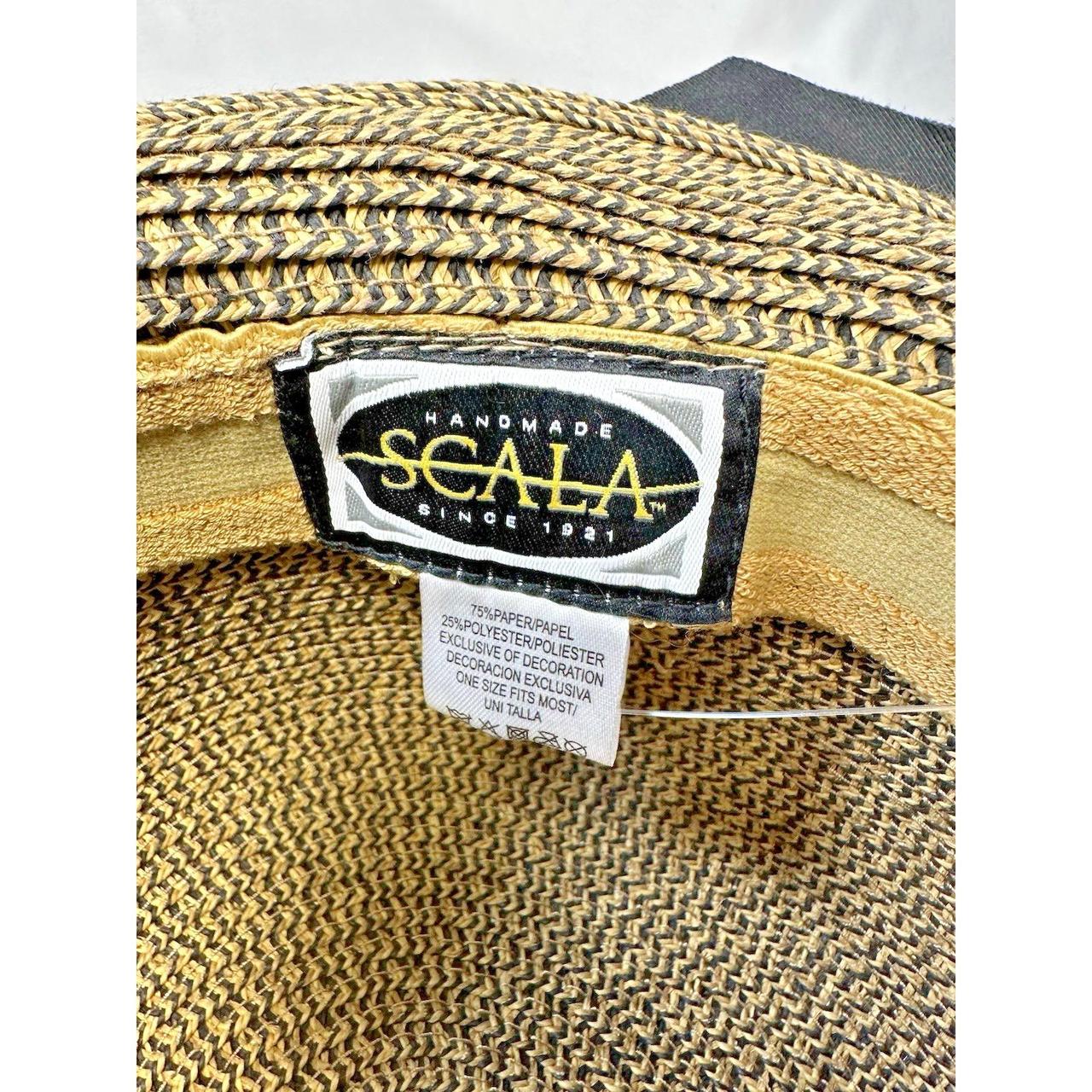 Scala Women's Hat - Tan – Scala Handcrafted Straw… - image 5