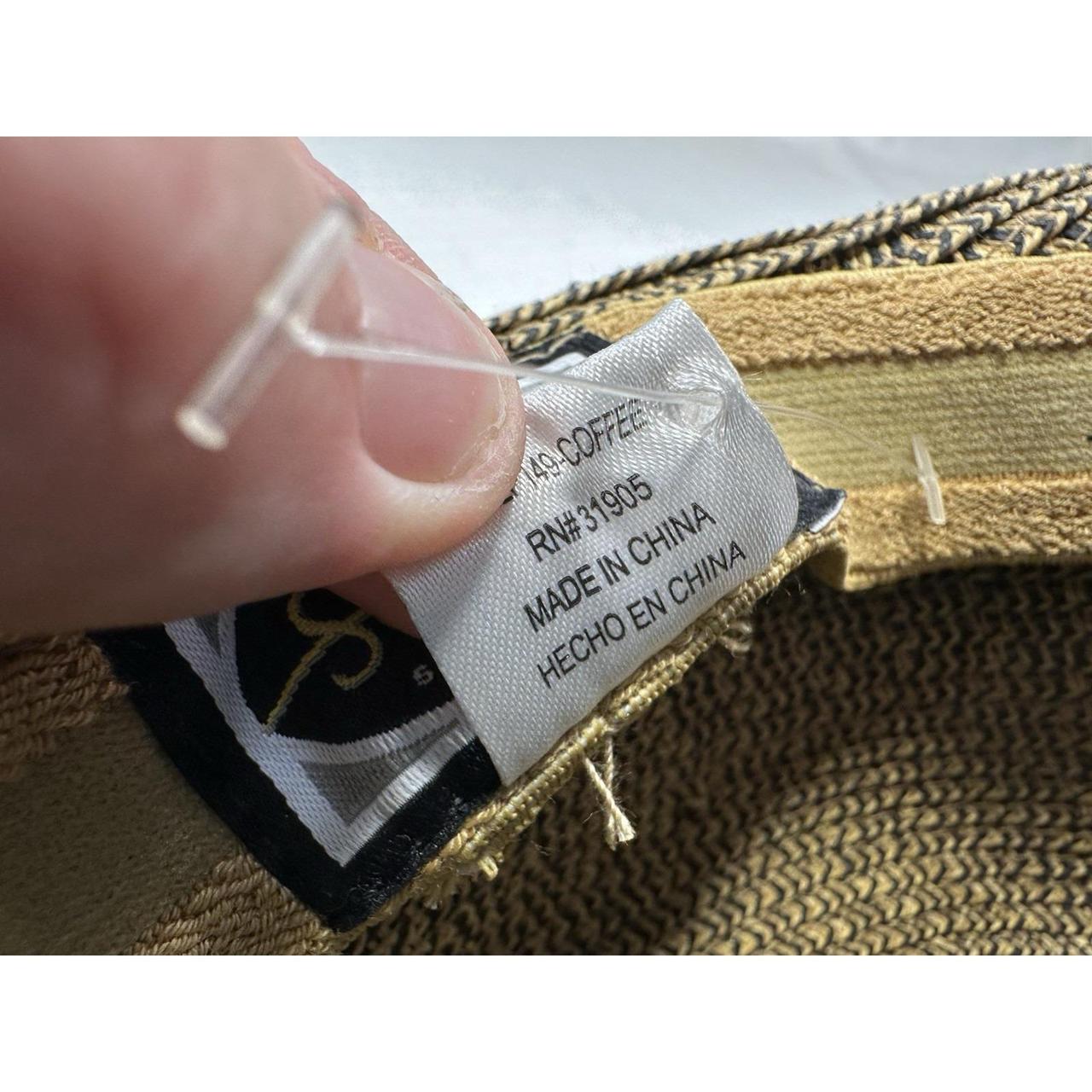 Scala Women's Hat - Tan – Scala Handcrafted Straw… - image 7