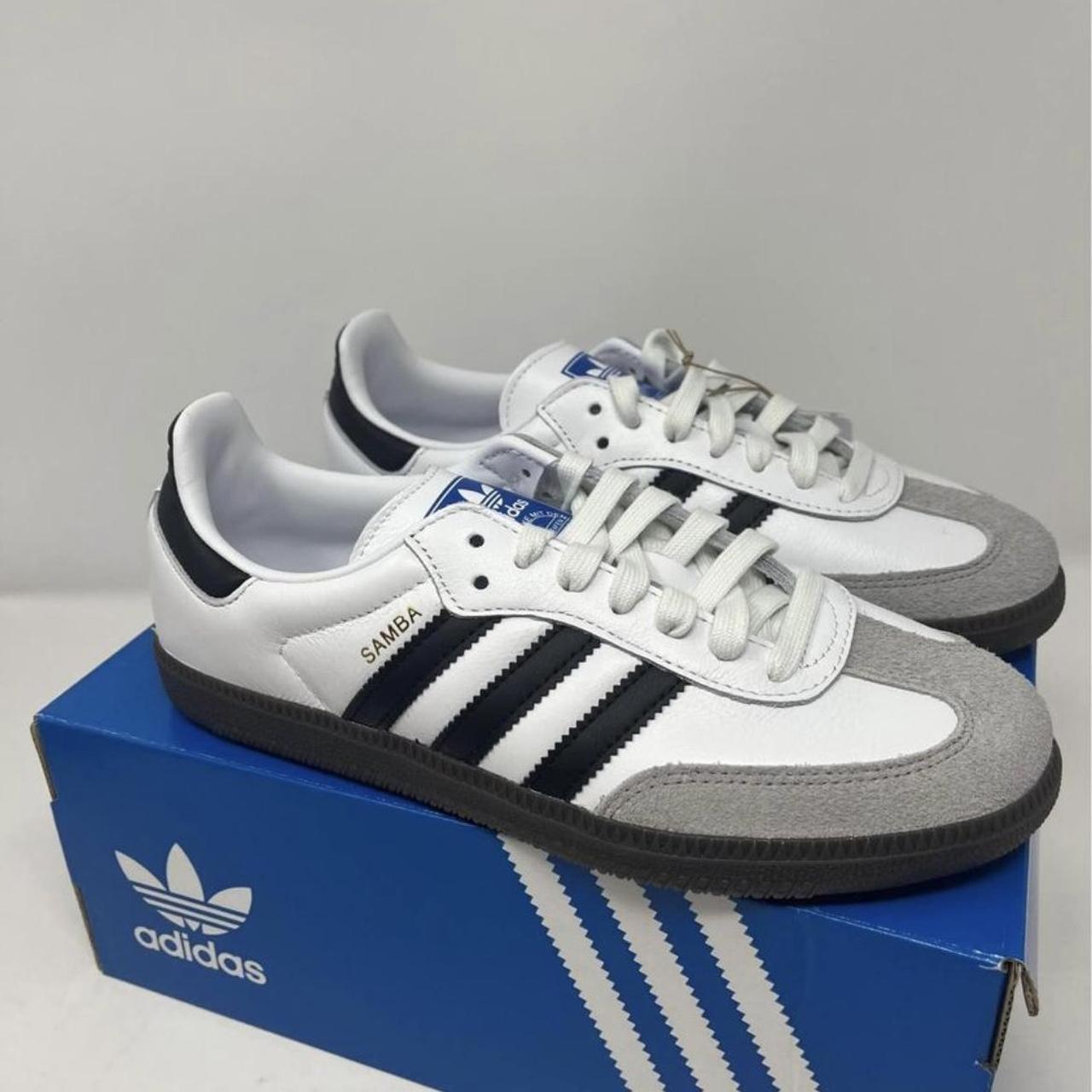 free shipping multiple sizes adidas samba size 10... - Depop