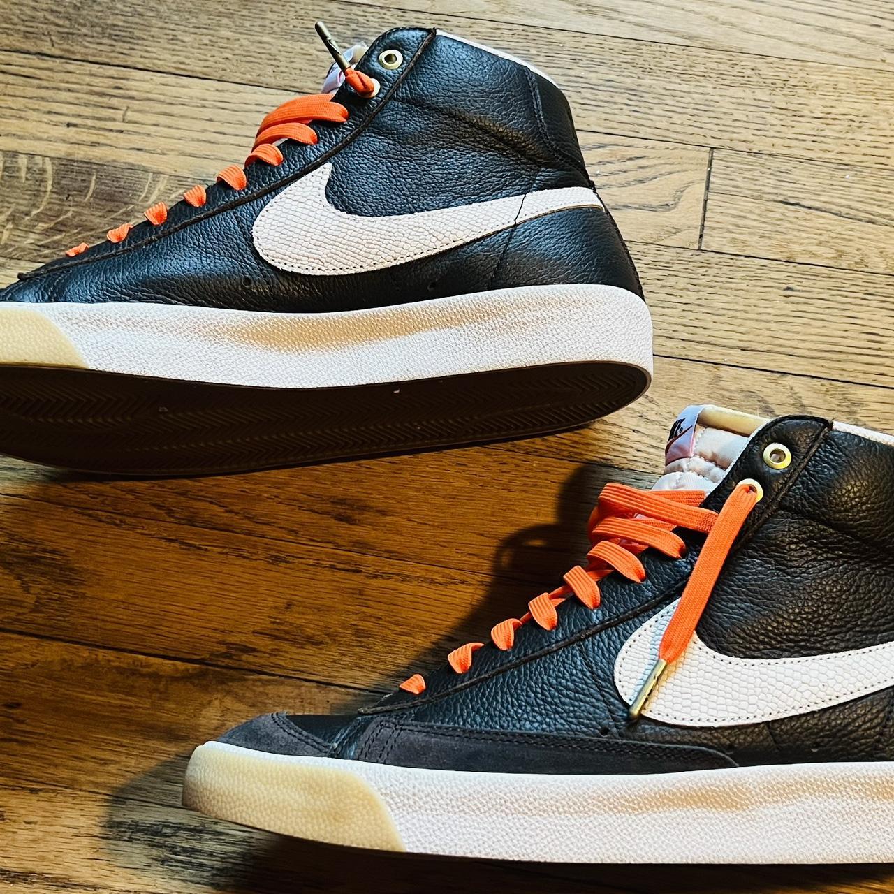 Basketball Shoes Nike Blazer Mid Mens Orange Men's Nike Blazer Mid