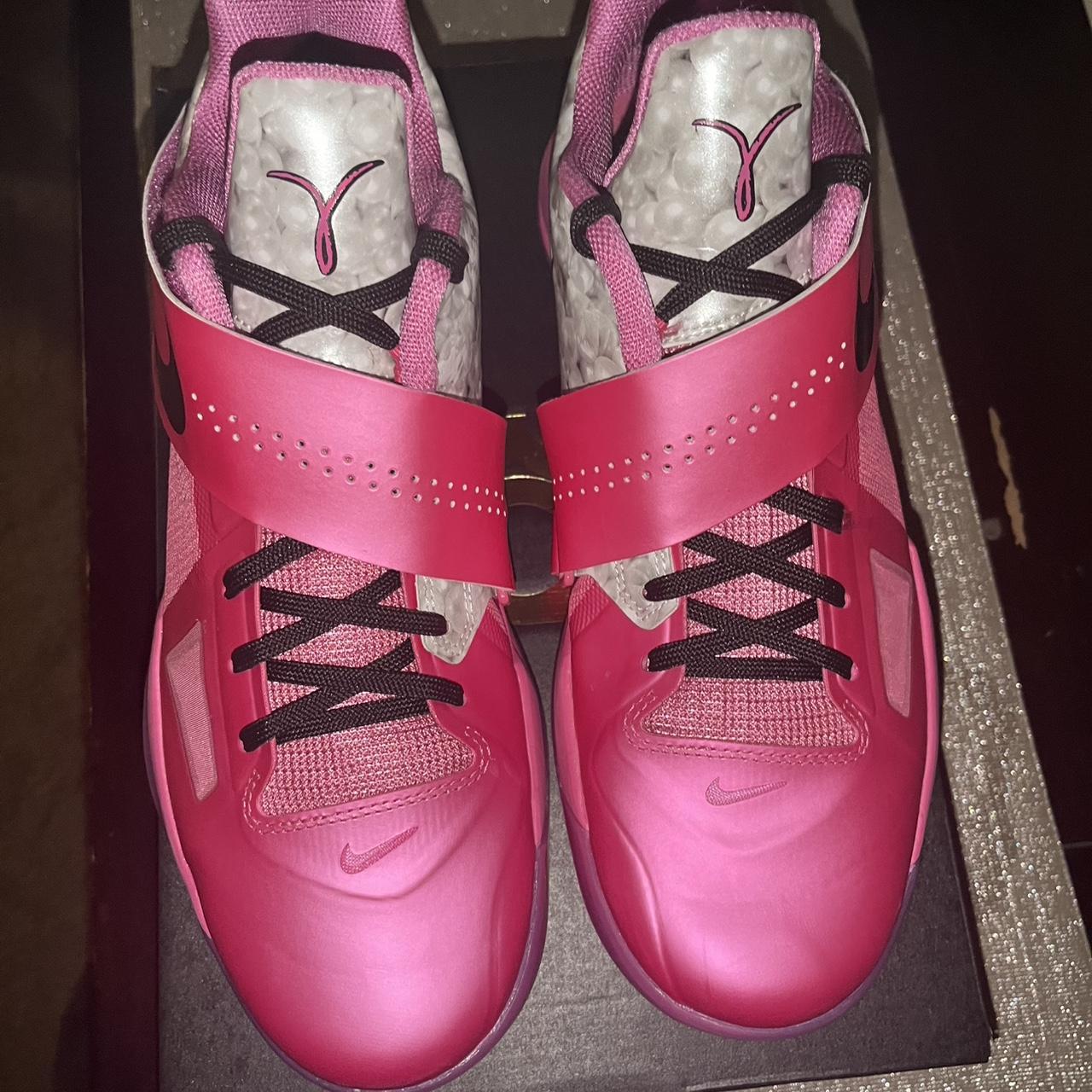 Nike Men's Sneakers - Pink - US 10 – KD4 aunt pearls…lightly used but just got …