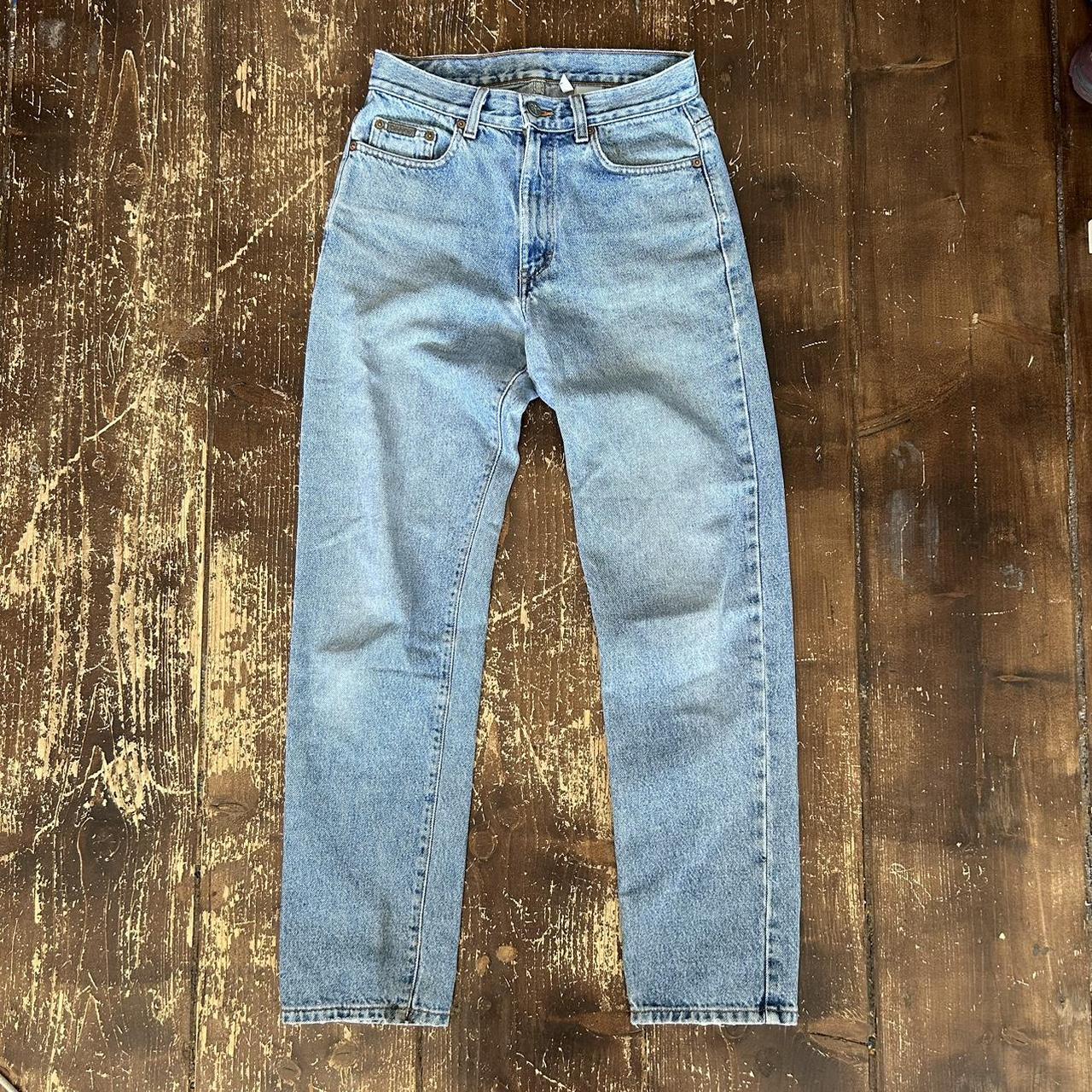 The Perfect Calvin Klein 90s Stone Wash Loose Fit - Depop