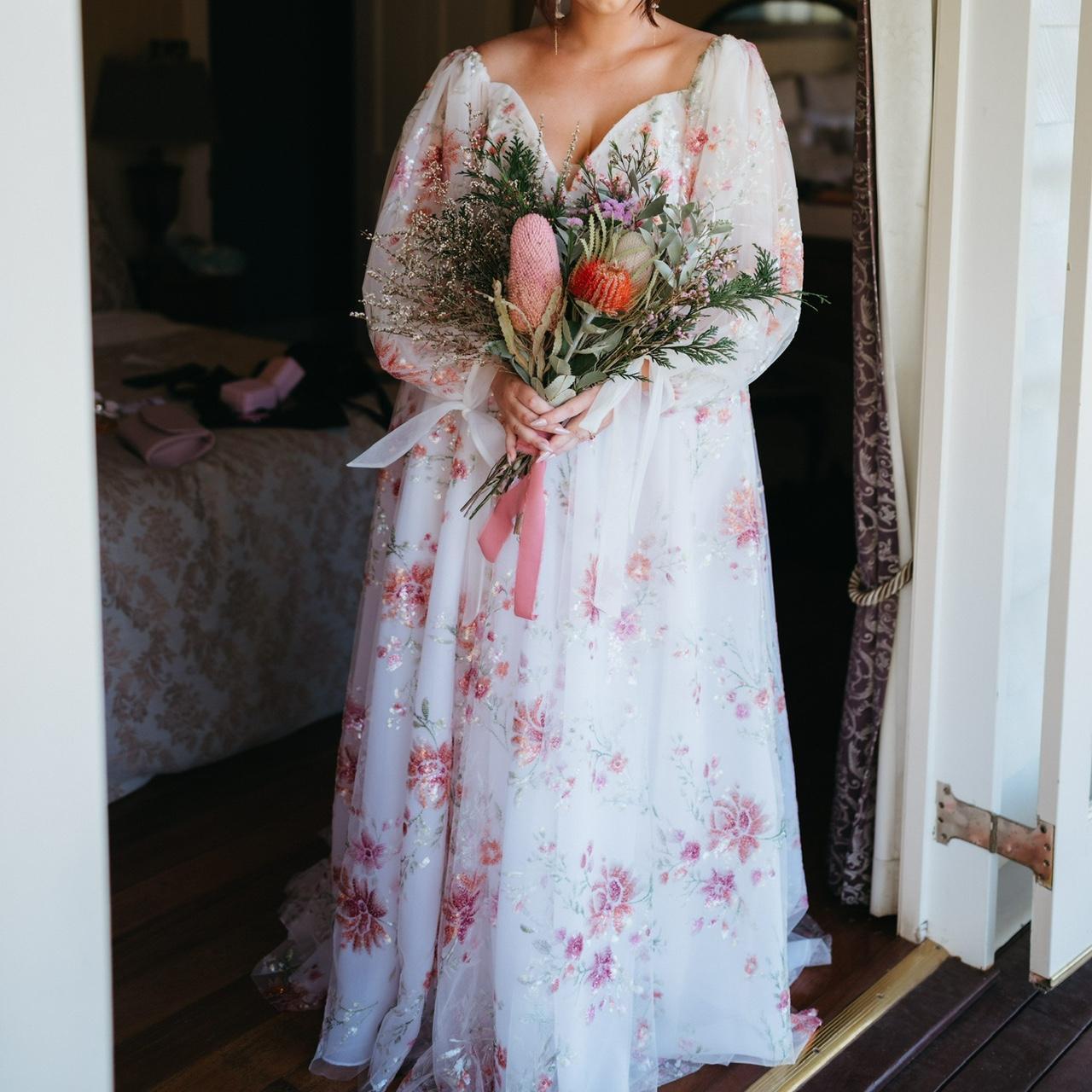 Cataleya Blossom Soirée Gown by designer