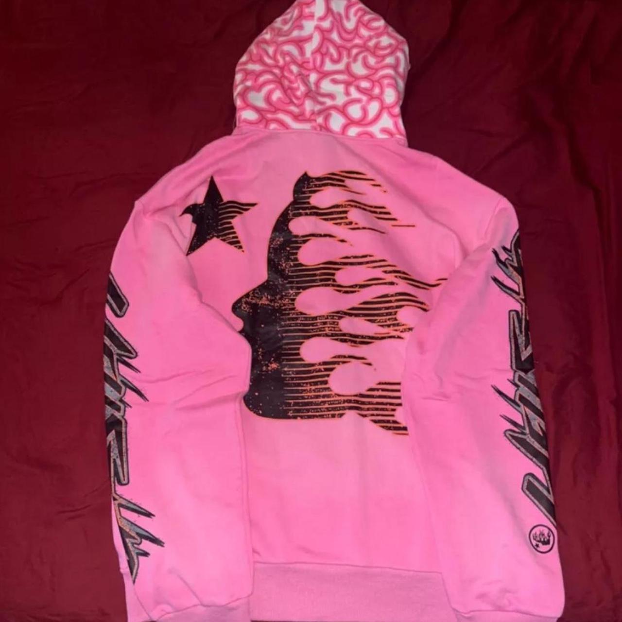 PINK brand new Hellstar hoodie Fresh out packaging - Depop