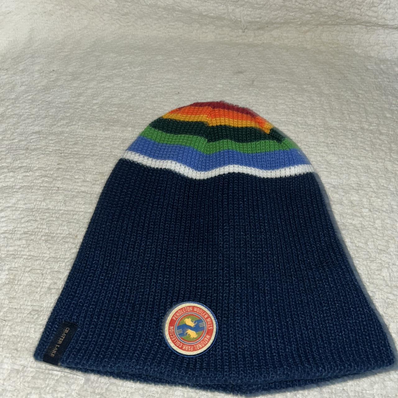 Pendleton Women's Beanies - Navy/Multi – Pendleto… - image 3