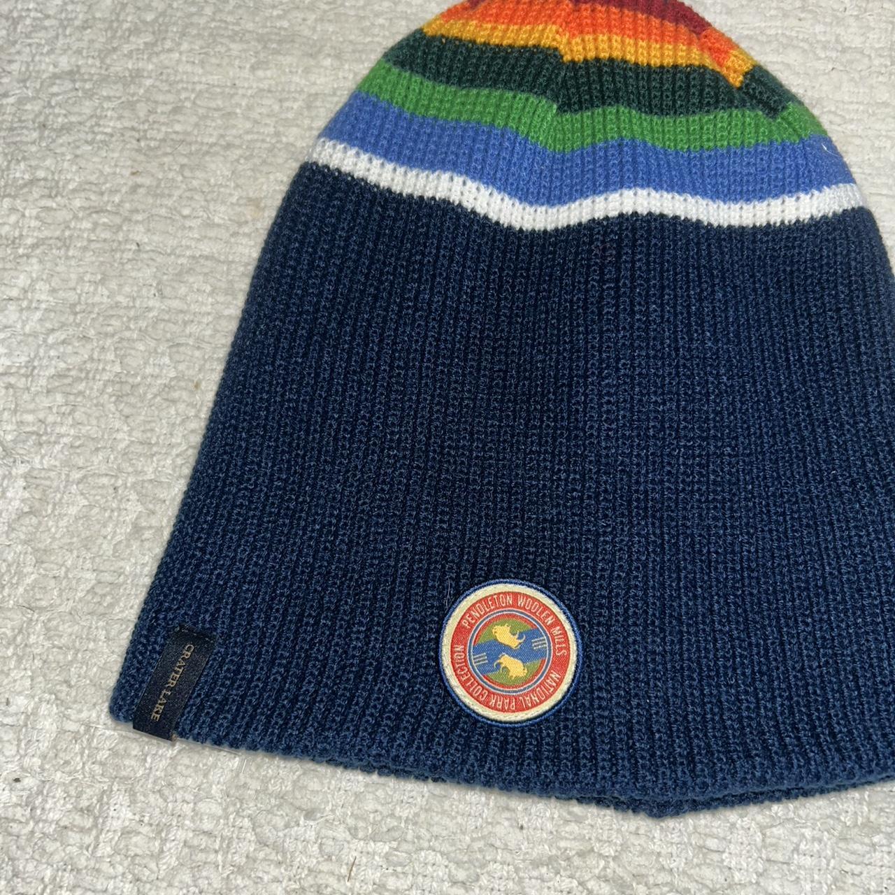 Pendleton Women's Beanies - Navy/Multi – Pendleto… - image 2
