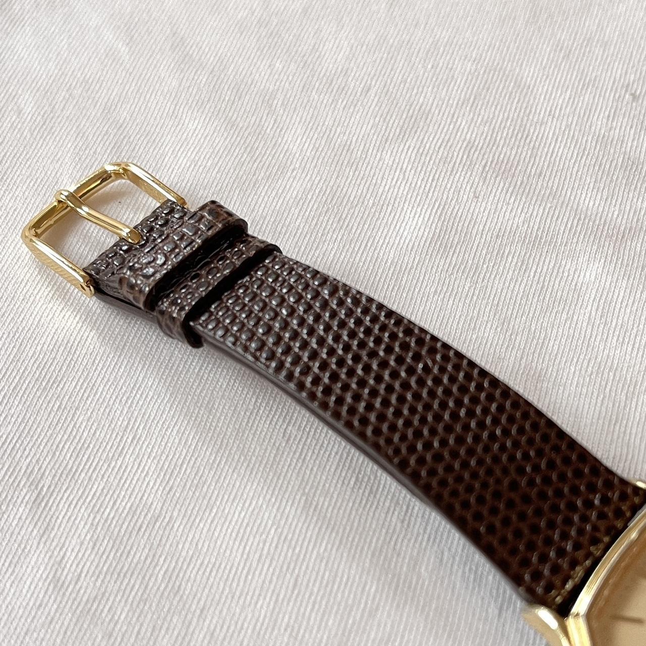 Seiko Men's Gold and Brown Watch (6)