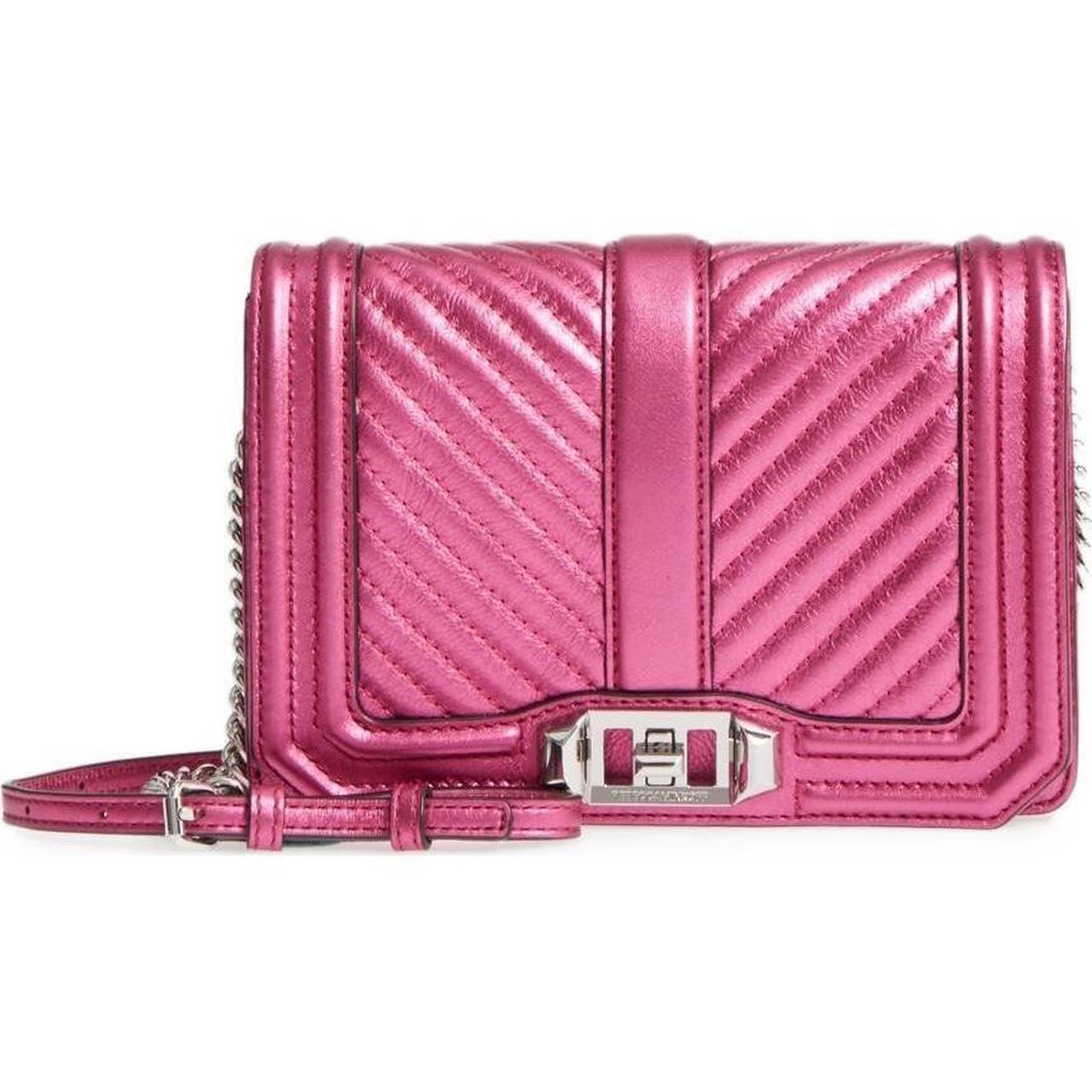 Rebecca minkoff metallic pink online