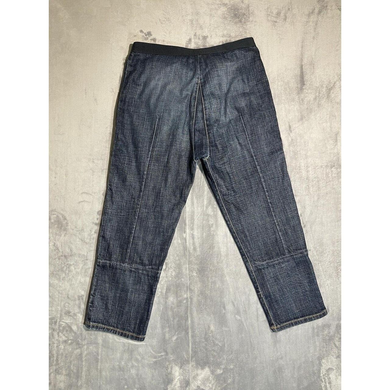 Current Elliott X Marni The Seam Patch Pant Crop Jeans Toggle Buttons 0 24 outlet