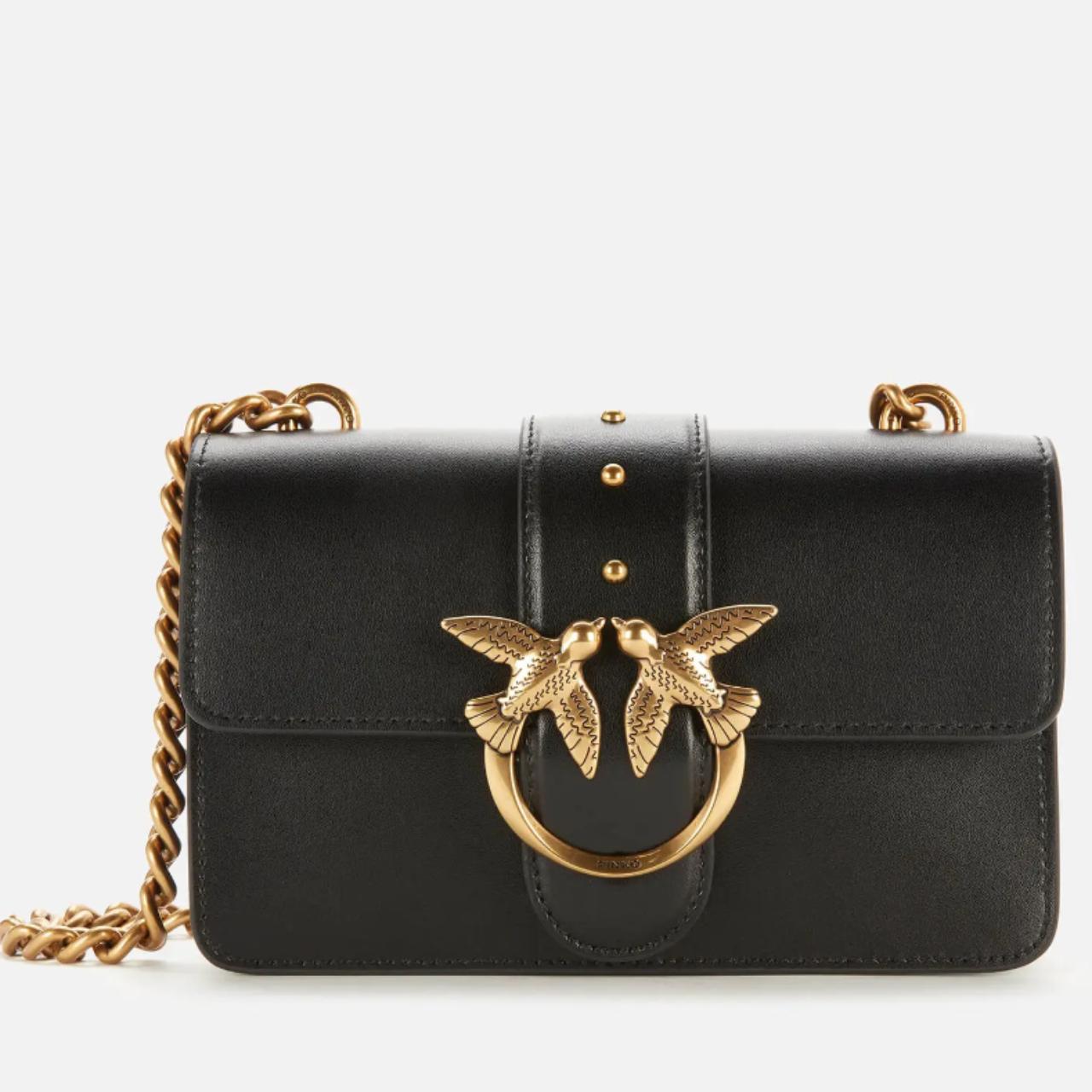 Pinko Women's Love Mini Icon Simply Shoulder Bag Depop