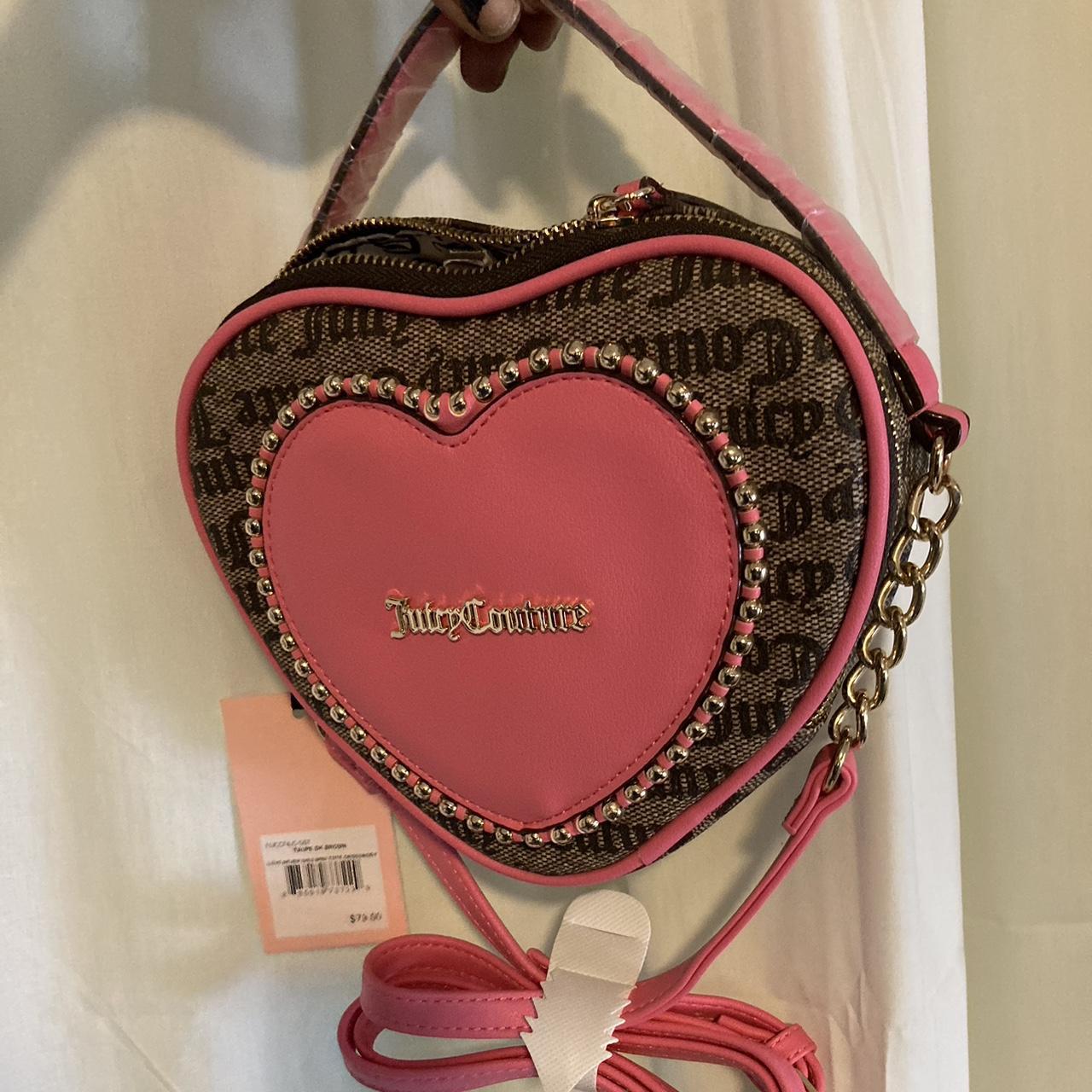 Heart shaped purse, never worn - Depop