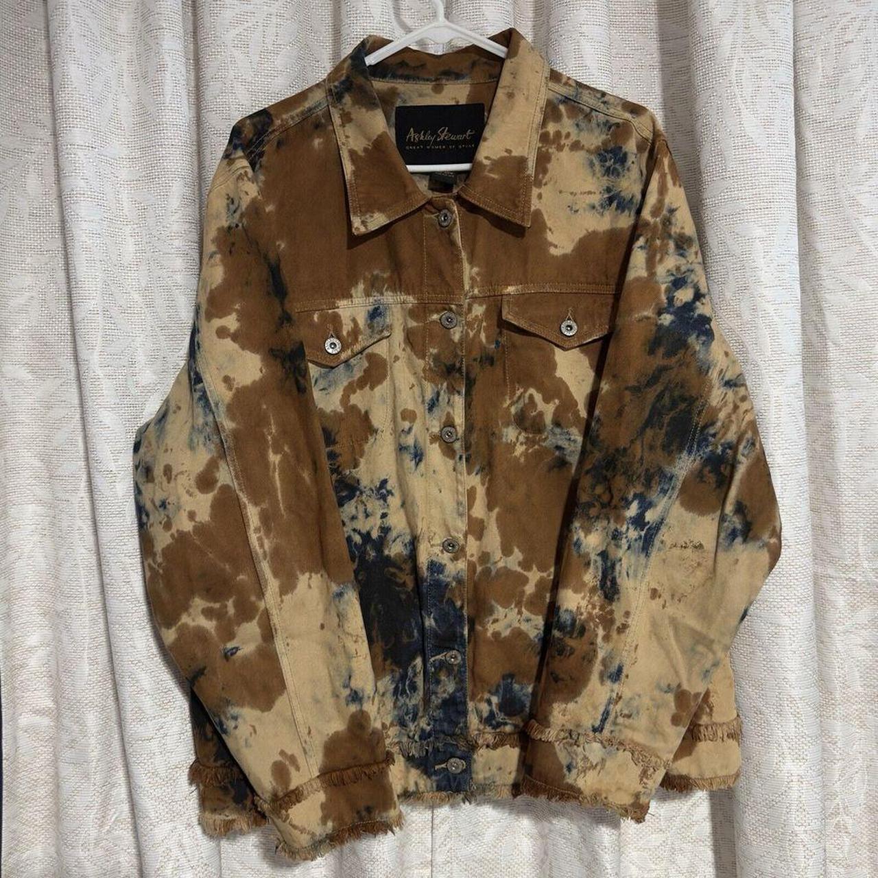 Ashley Stewart Women's Plus size Jacket - Brown/B… - image 1