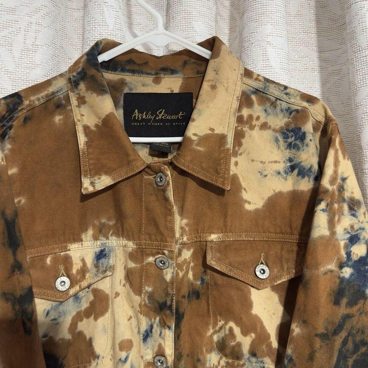 Ashley Stewart Women's Plus size Jacket - Brown/B… - image 2