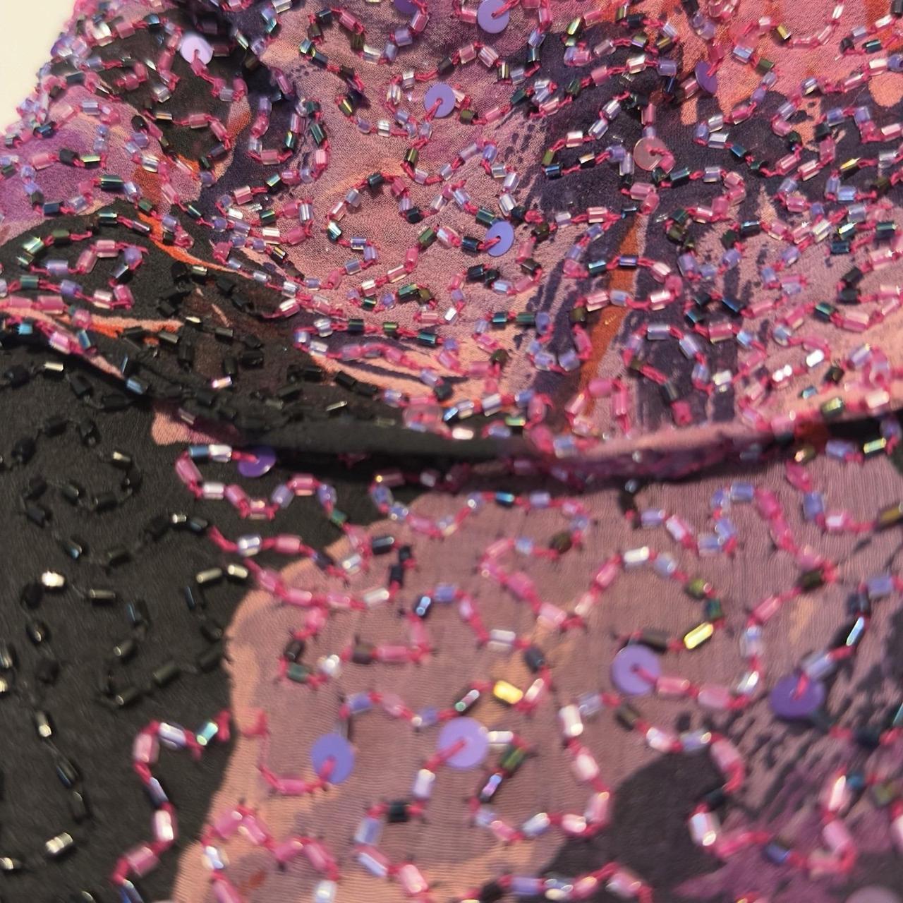 Cache Women's Blouse - Multi - XS – Cache Beaded … - image 3