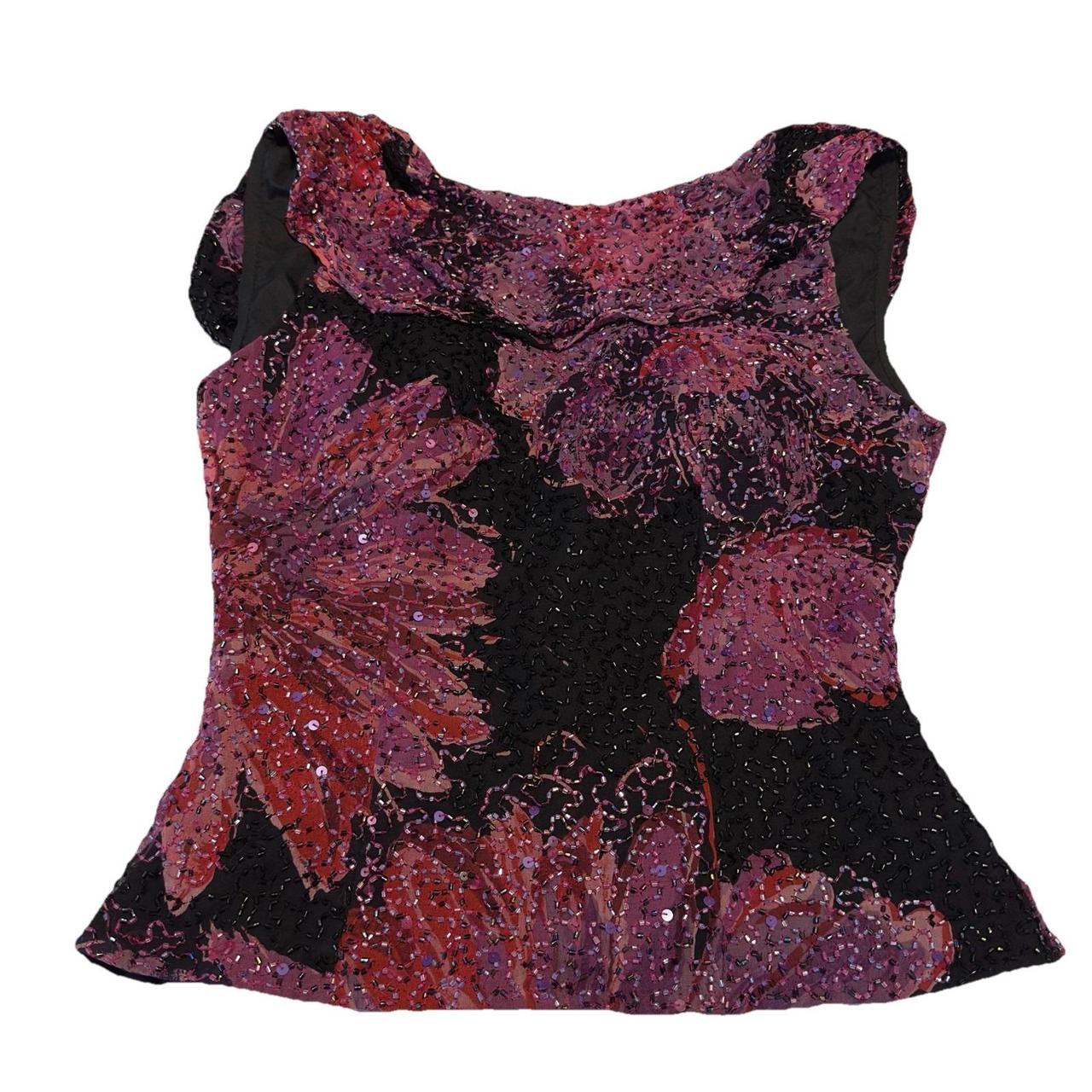 Cache Women's Blouse - Multi - XS – Cache Beaded … - image 1