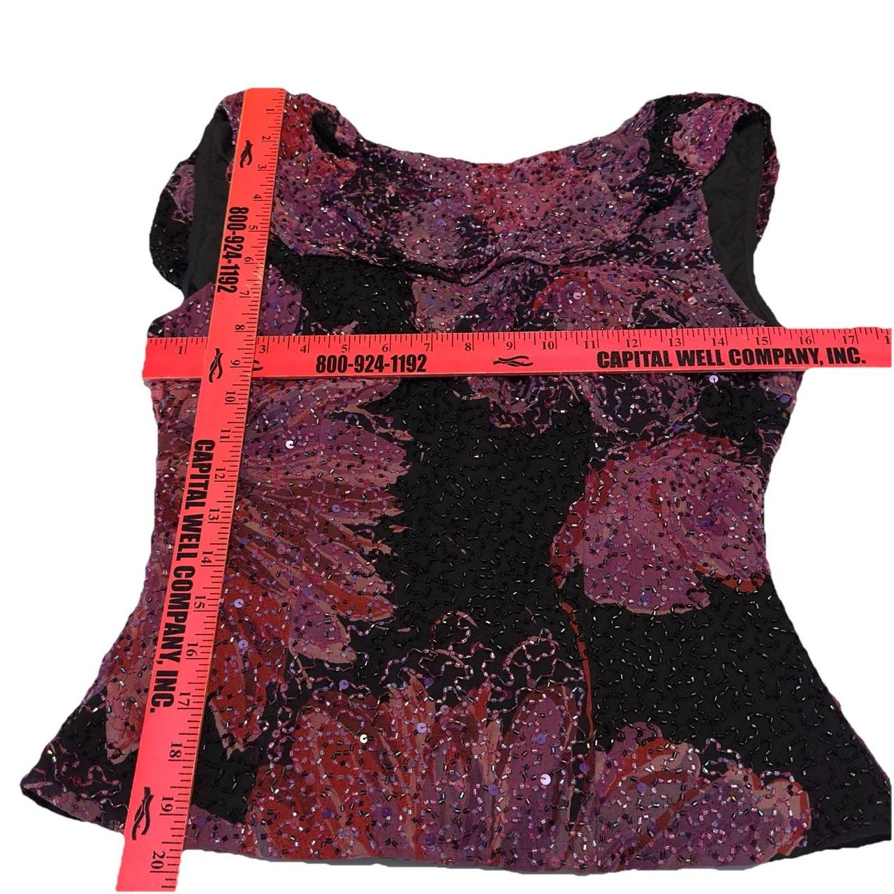 Cache Women's Blouse - Multi - XS – Cache Beaded … - image 2