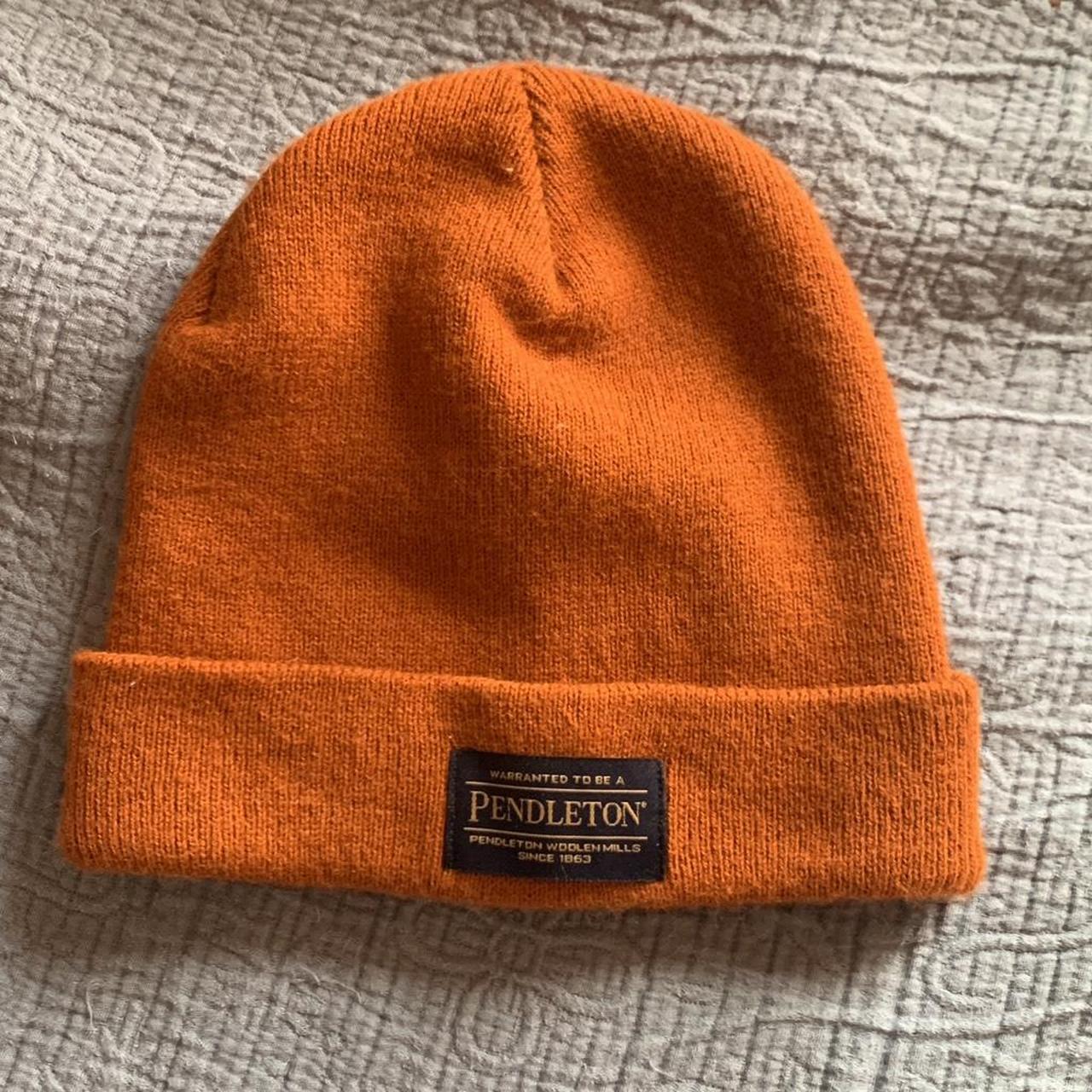 Pendleton Women's Hat - Orange – Orange Pendleton… - image 1