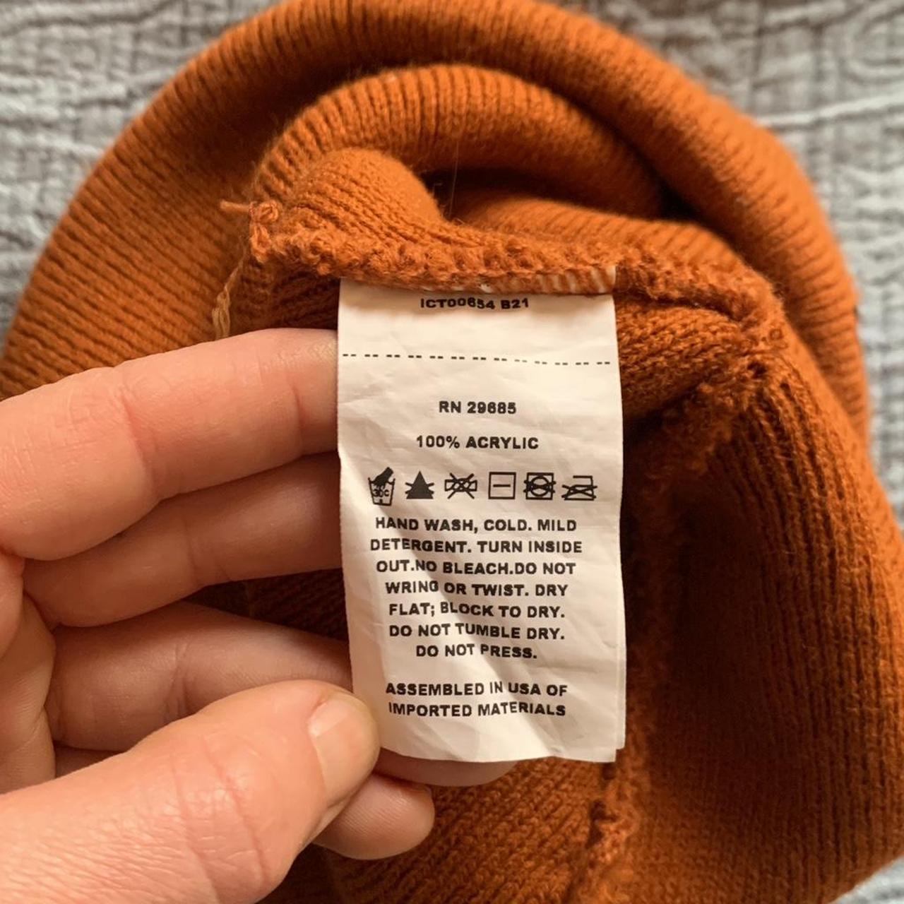 Pendleton Women's Hat - Orange – Orange Pendleton… - image 4