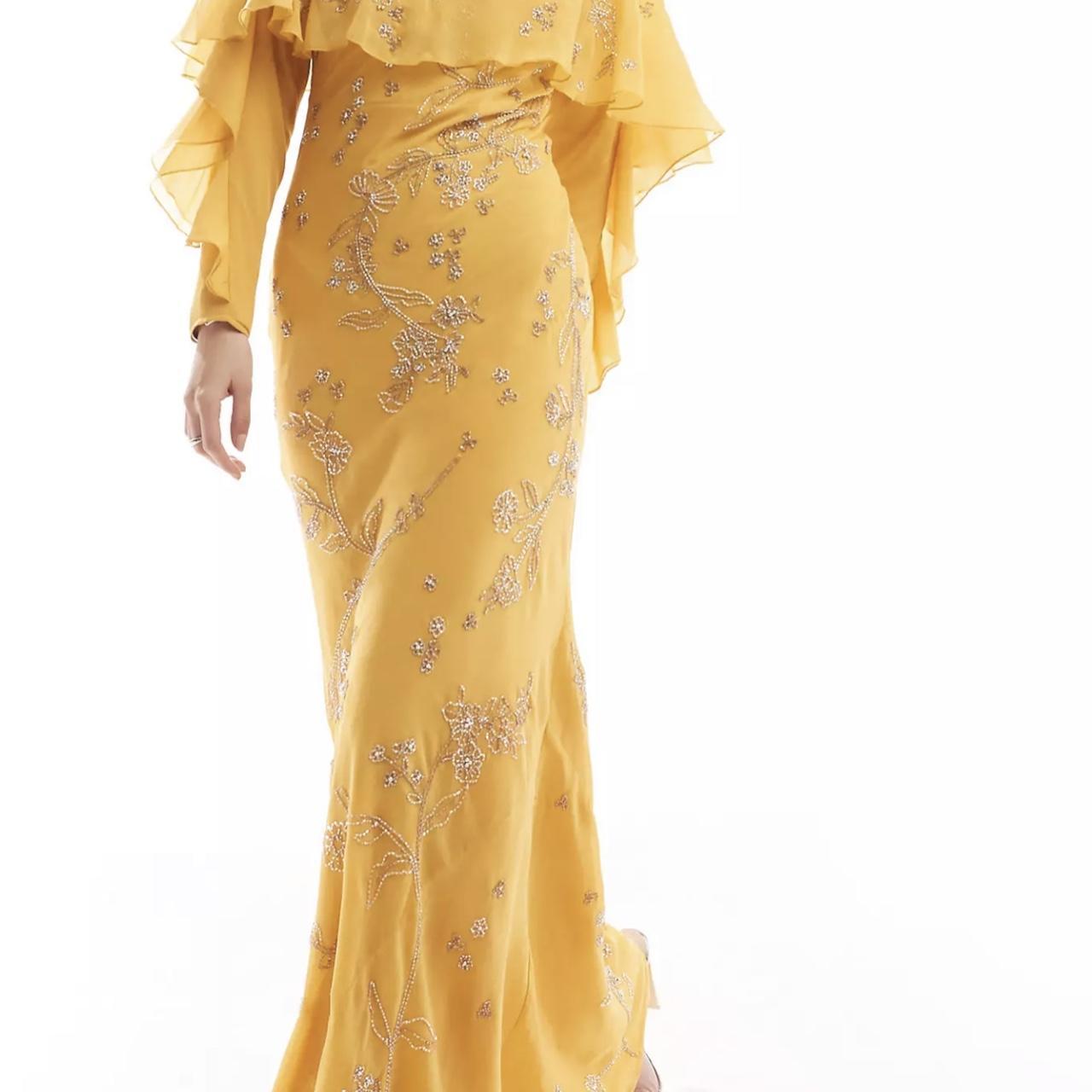 ASOS DESIGN Modesty embellished long sleeve Depop