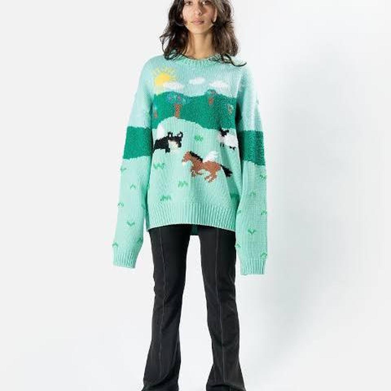 Andersson bell summer garden intarsia sweater. | Depop