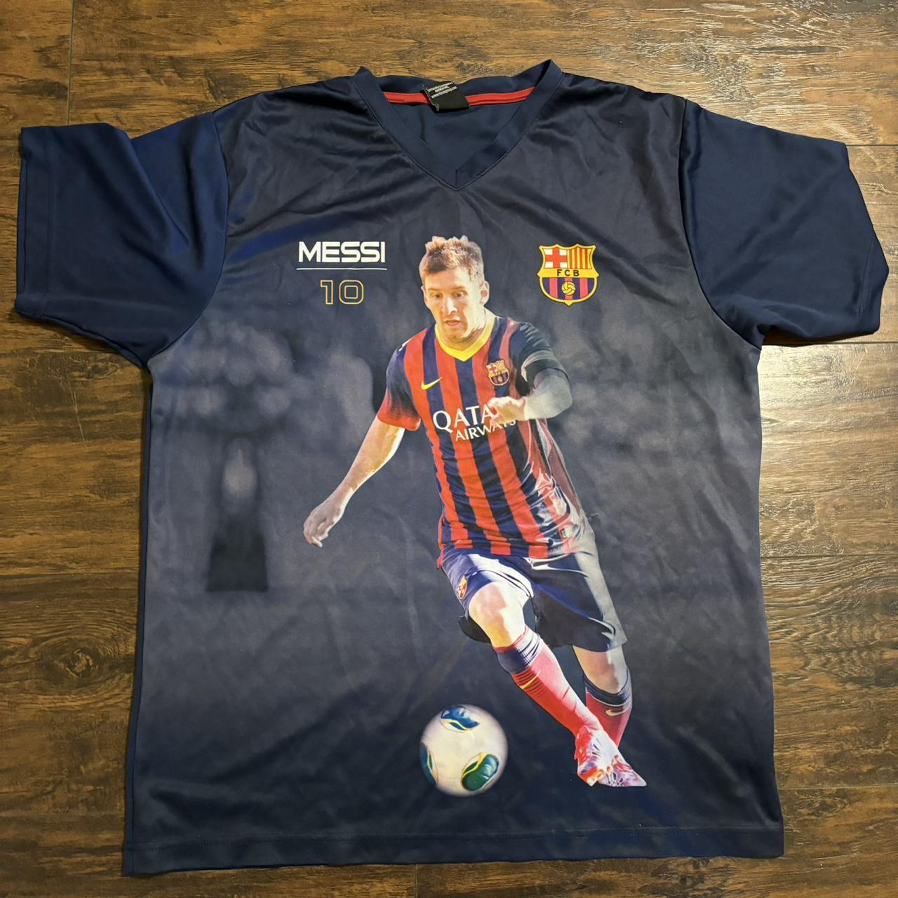 Messi Jersey Used Like New👍🏽 I don’t wear it anymore... - Depop