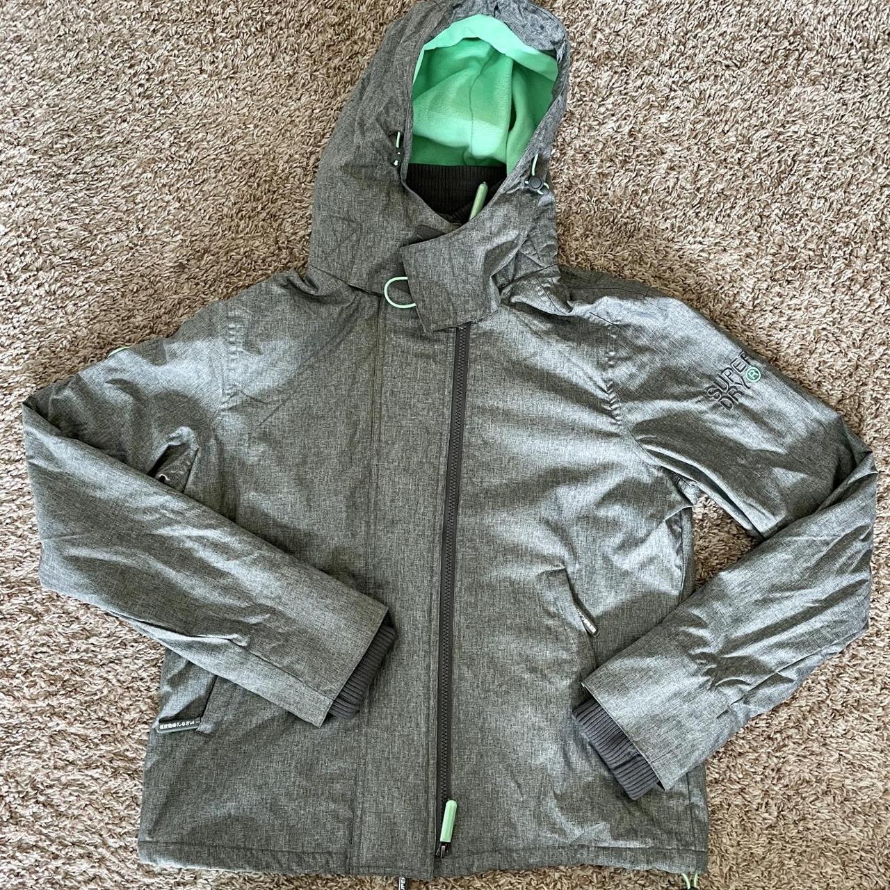 Silver clearance superdry jacket