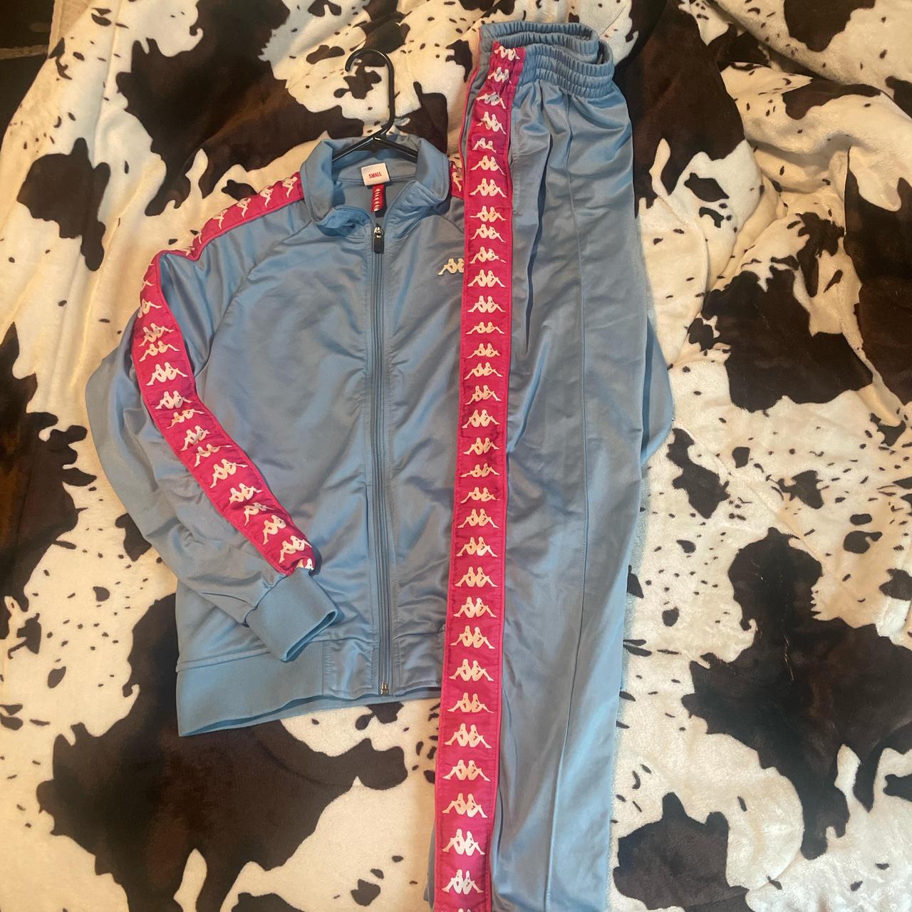 Pink kappa jumpsuit shop